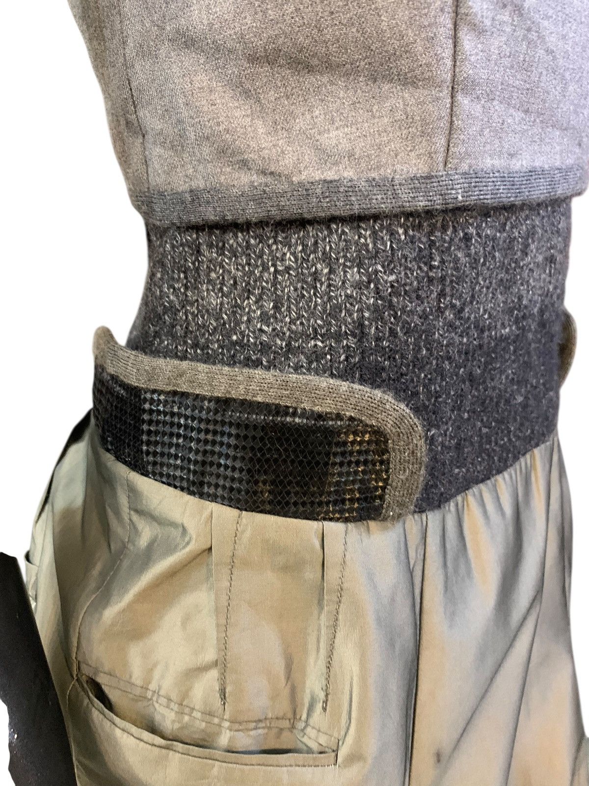 Undercover AW07 “Knit and hightech” hybrid mini dress runway Size XS / US 0-2 / IT 36-38 - 14 Thumbnail