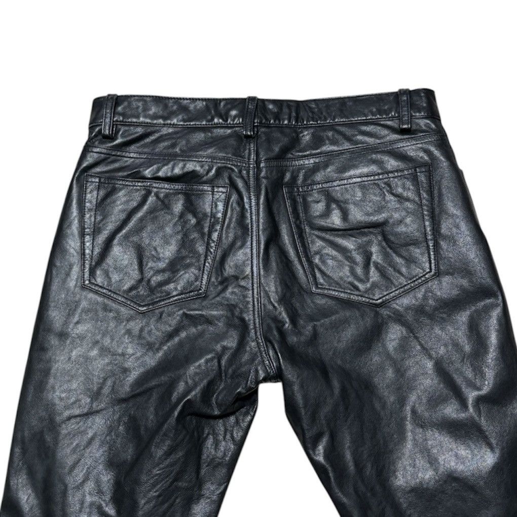 Gap AW2001 GAP LEATHER PANTS Size US 34 / EU 50 - 4 Thumbnail