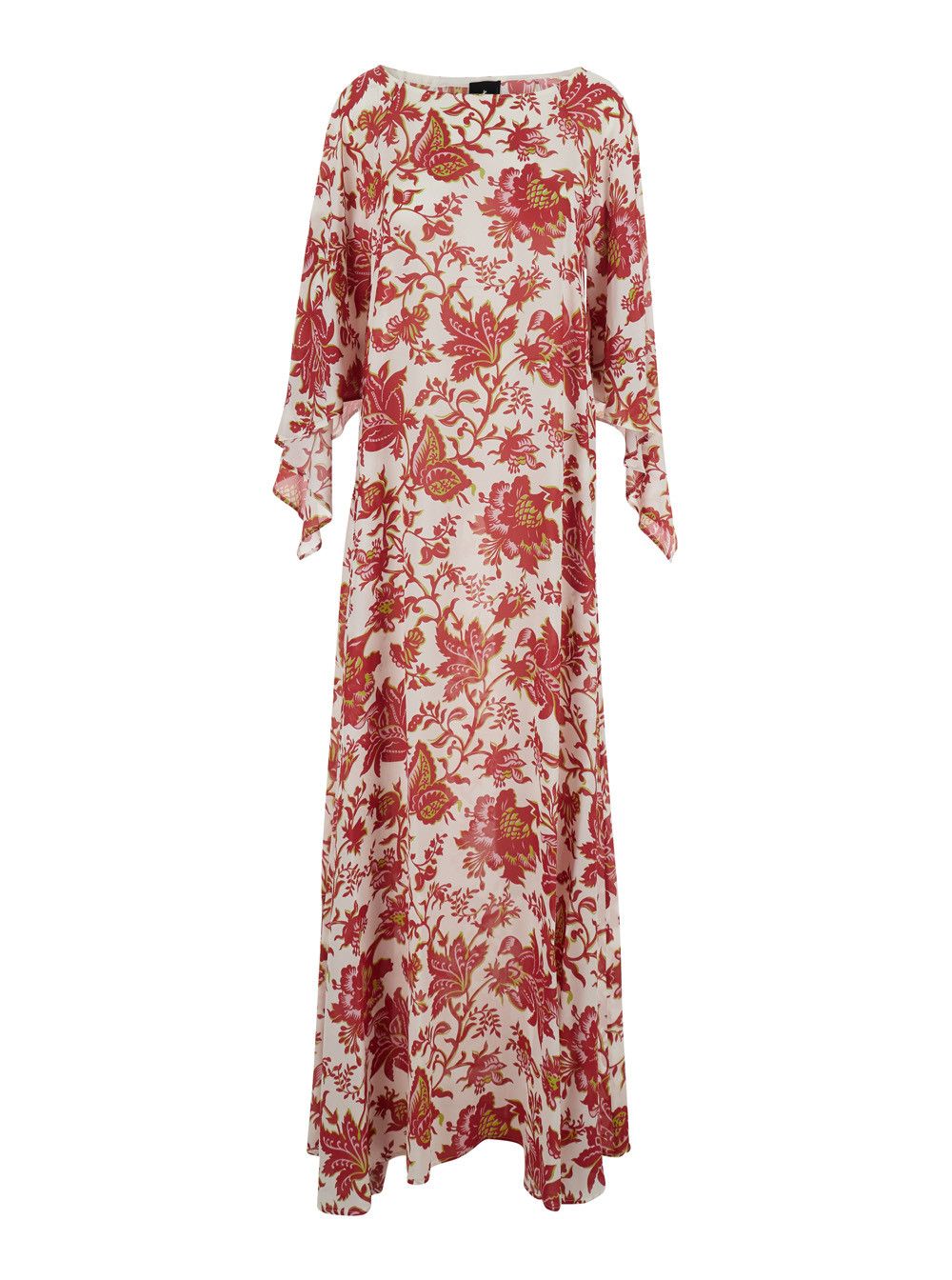 Etro Dress 'LONG SLEEVES MAXI DRESS' Multicolor with Long Sleeves and V-Neck in Viscose for Women Size L / US 10 / IT 46 - 1 Thumbnail