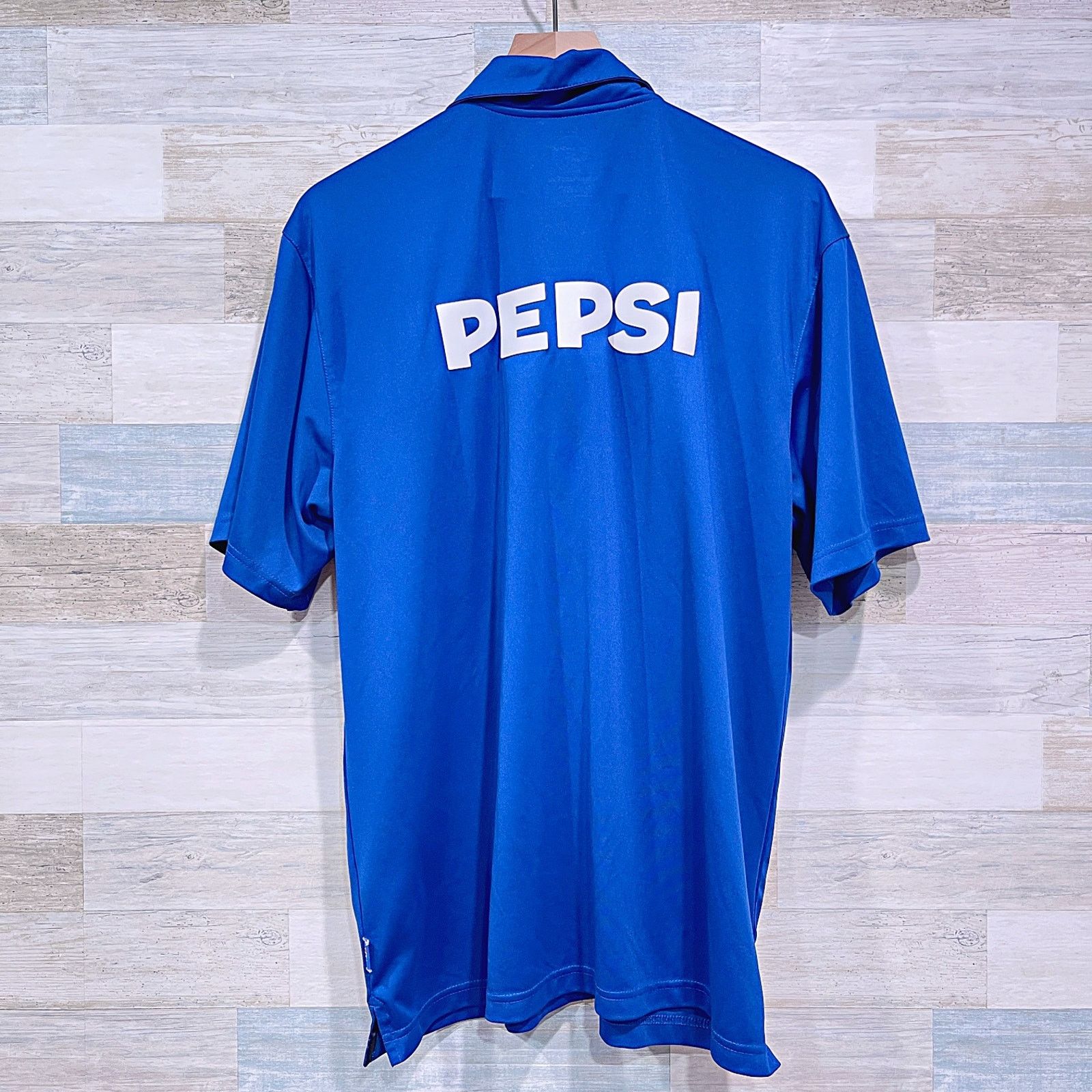Pepsi PEPSI PVC Logo Patch Employee Performance Polo Mens Large Size US L / EU 52-54 / 3 - 4 Thumbnail