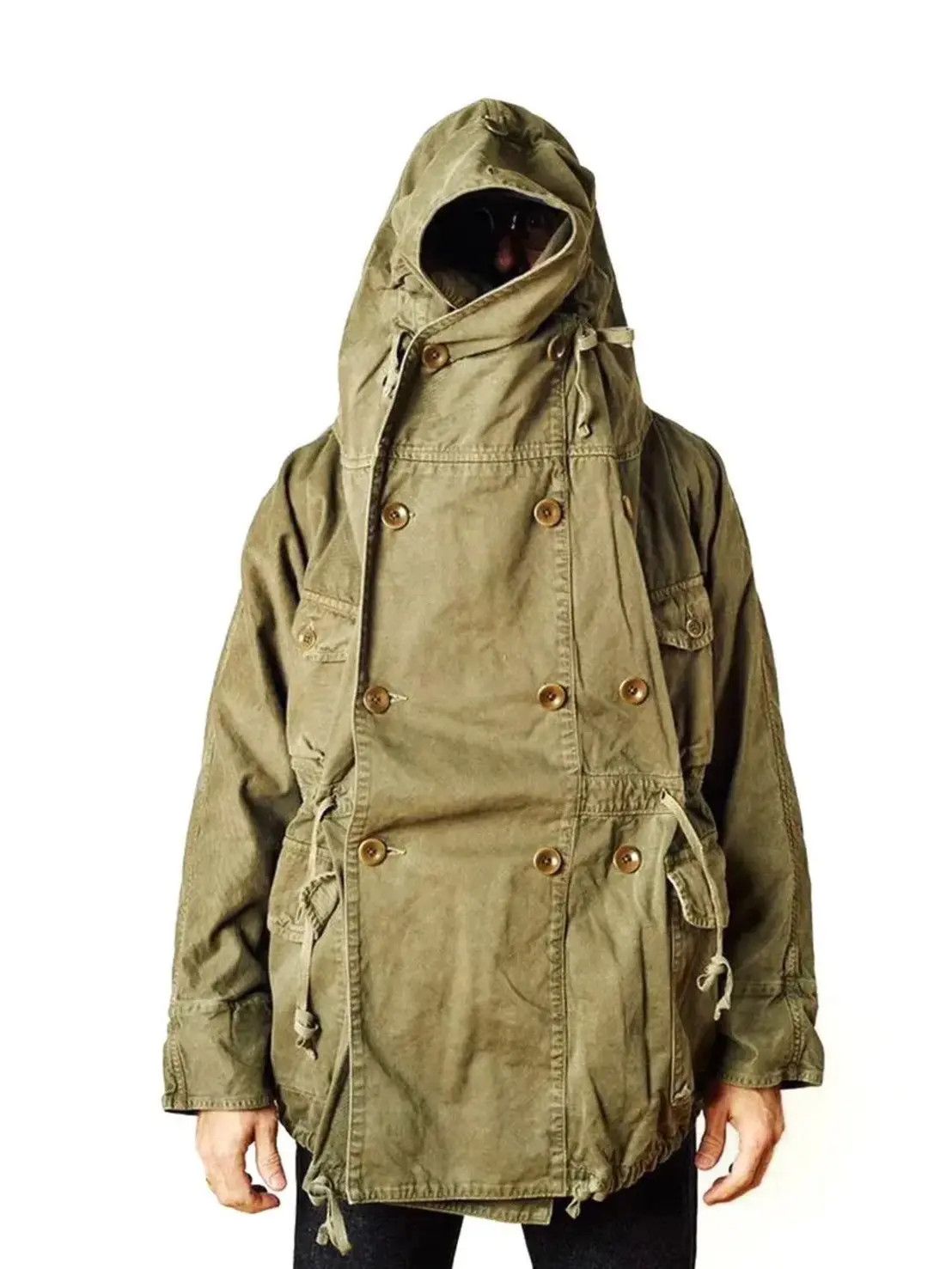 Kapital RARE* VTG KAPITAL KATSURAGI MILITAR RINGCOAT OVERSIZED Size US XL / EU 56 / 4 - 2 Thumbnail