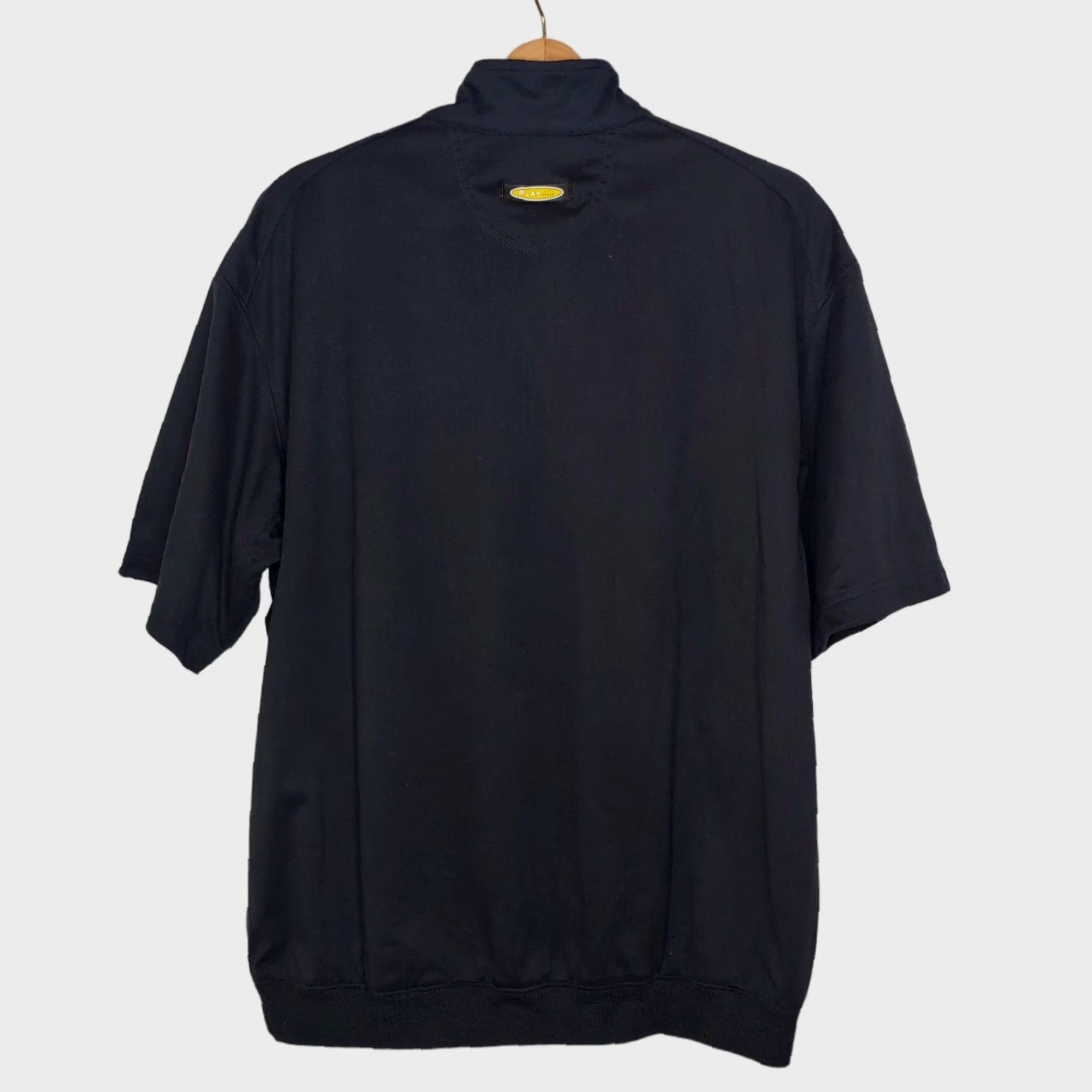 Vintage Pittsburgh Steelers Greg Norman Play Dry Shirt Polo Short Sleeve Medium Black NFL Football Size US M / EU 48-50 / 2 - 4 Thumbnail
