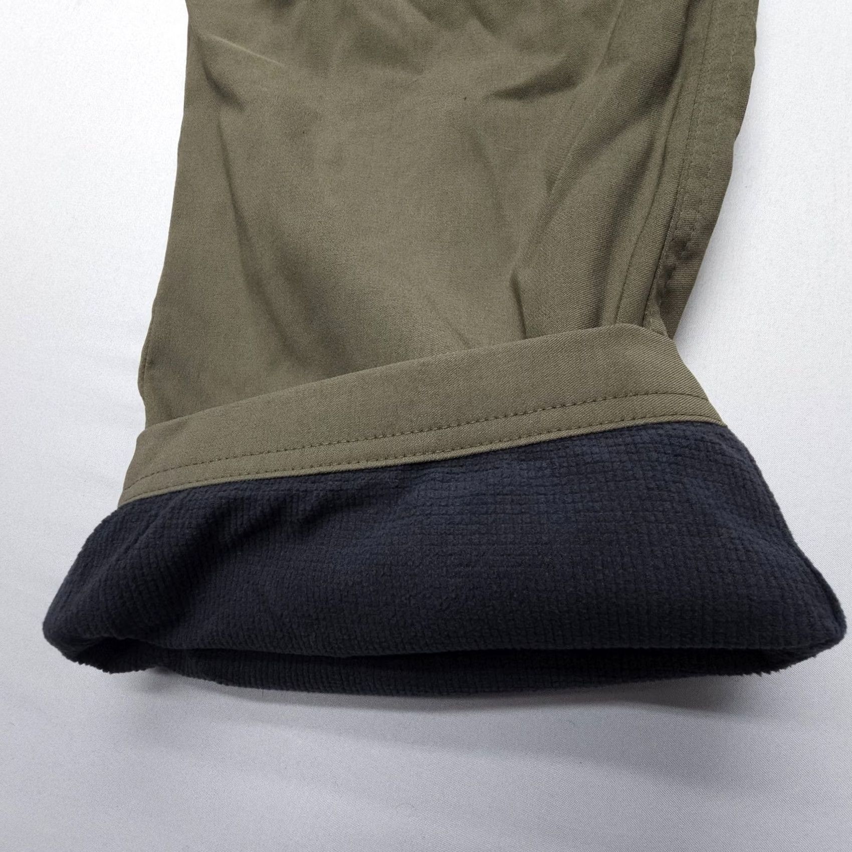 Vintage Gerry Thermal Fleece Lined Hiking Tech Pants Mens 40 x 30 Green NWT Camping Cargo Pants Mens Green Thermal Lined Hiking Tech Pants Nascent 40x30 Size US 40 / EU 56 - 3 Thumbnail