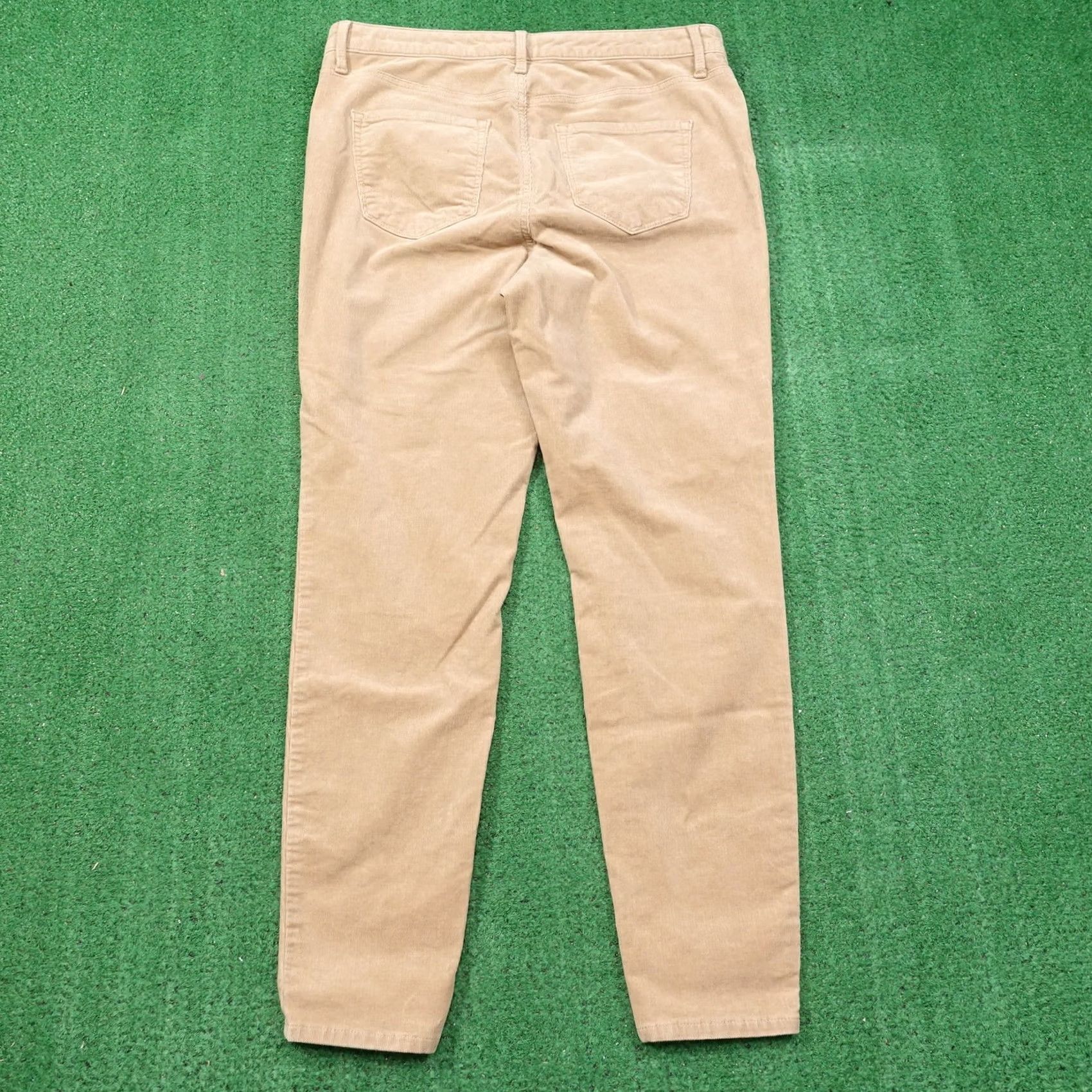 Talbots TALBOTS BEIGE CORDUROY JEGGING PANTS WOMENS SIZE 10 Size 32" / US 10 / IT 46 - 4 Thumbnail