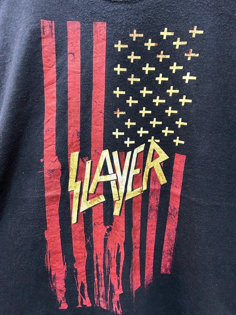 Band Tees Vintage 2000s Slayer tshirt size 2XL Size US XXL / EU 58 / 5 - 4 Thumbnail