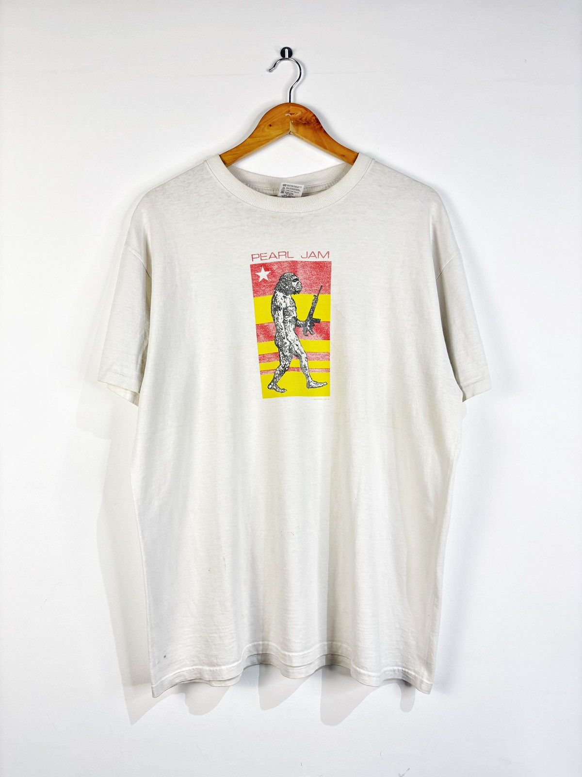 Band Tees Vintage 1998 Pearl jam Evolution Size US XL / EU 56 / 4 - 1 Thumbnail