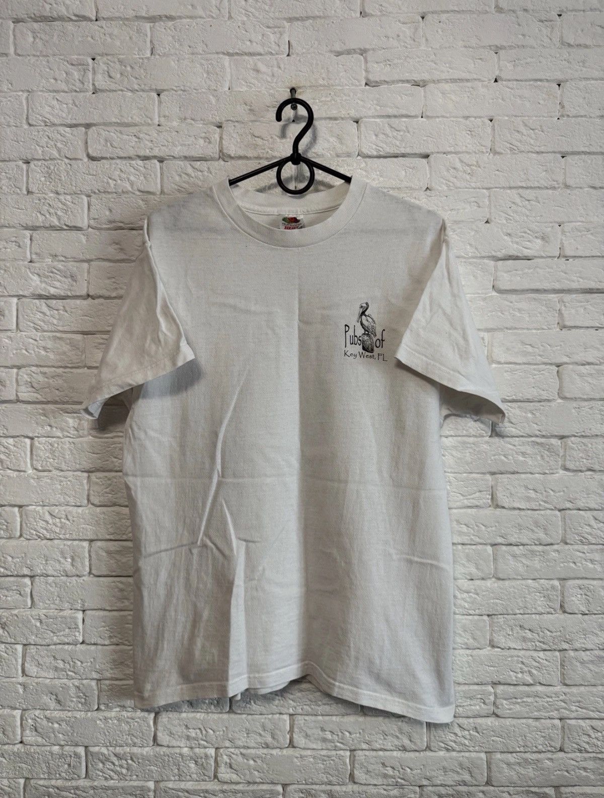 Fruit Of The Loom Vintage 2000 T-shirt Bars Of Key West Florida USA Sz L Size US L / EU 52-54 / 3 - 2 Thumbnail