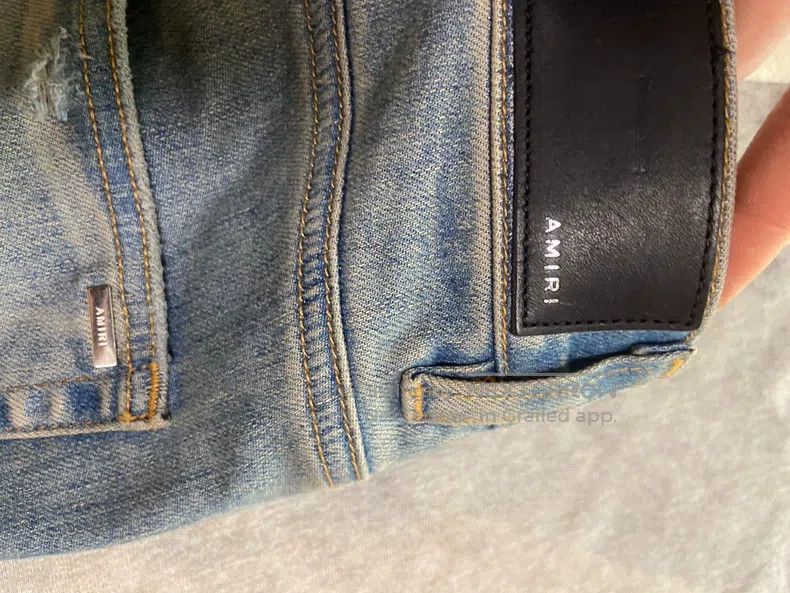 Amiri Amiri Size 33 Chain diamond jeans size 33 Size US 33 - 7 Thumbnail