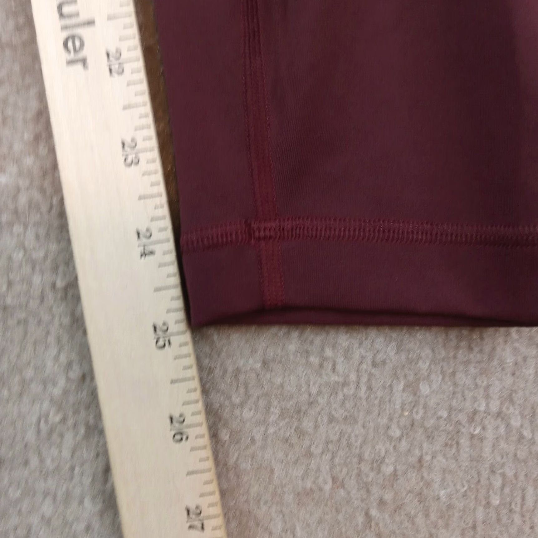 Lululemon Lululemon Leggings Womens Size 6 Red Running Yoga Compression Stretch Comfort Size 28" / US 6 / IT 42 - 3 Thumbnail
