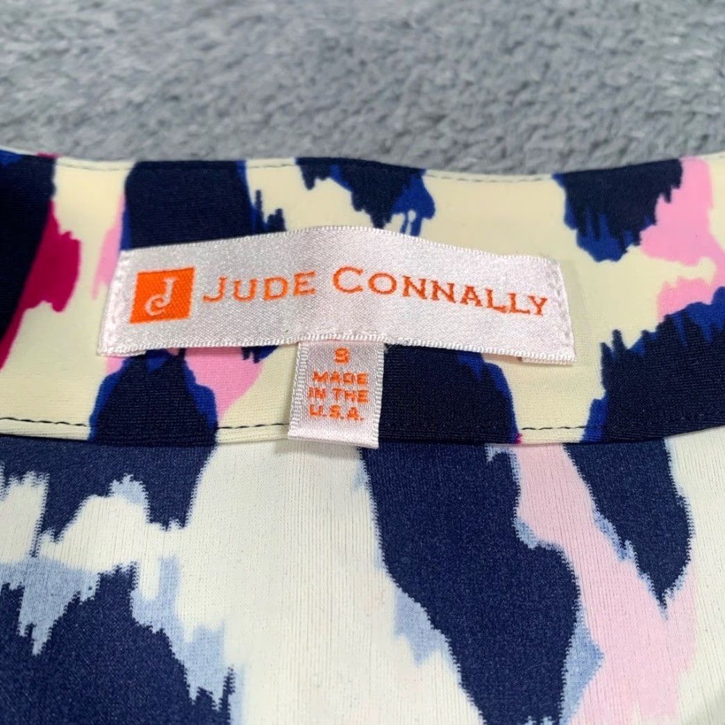 Pinko Jude Connally Dress Pink and Purple Leopard Print Size S / US 4 / IT 40 - 5 Thumbnail