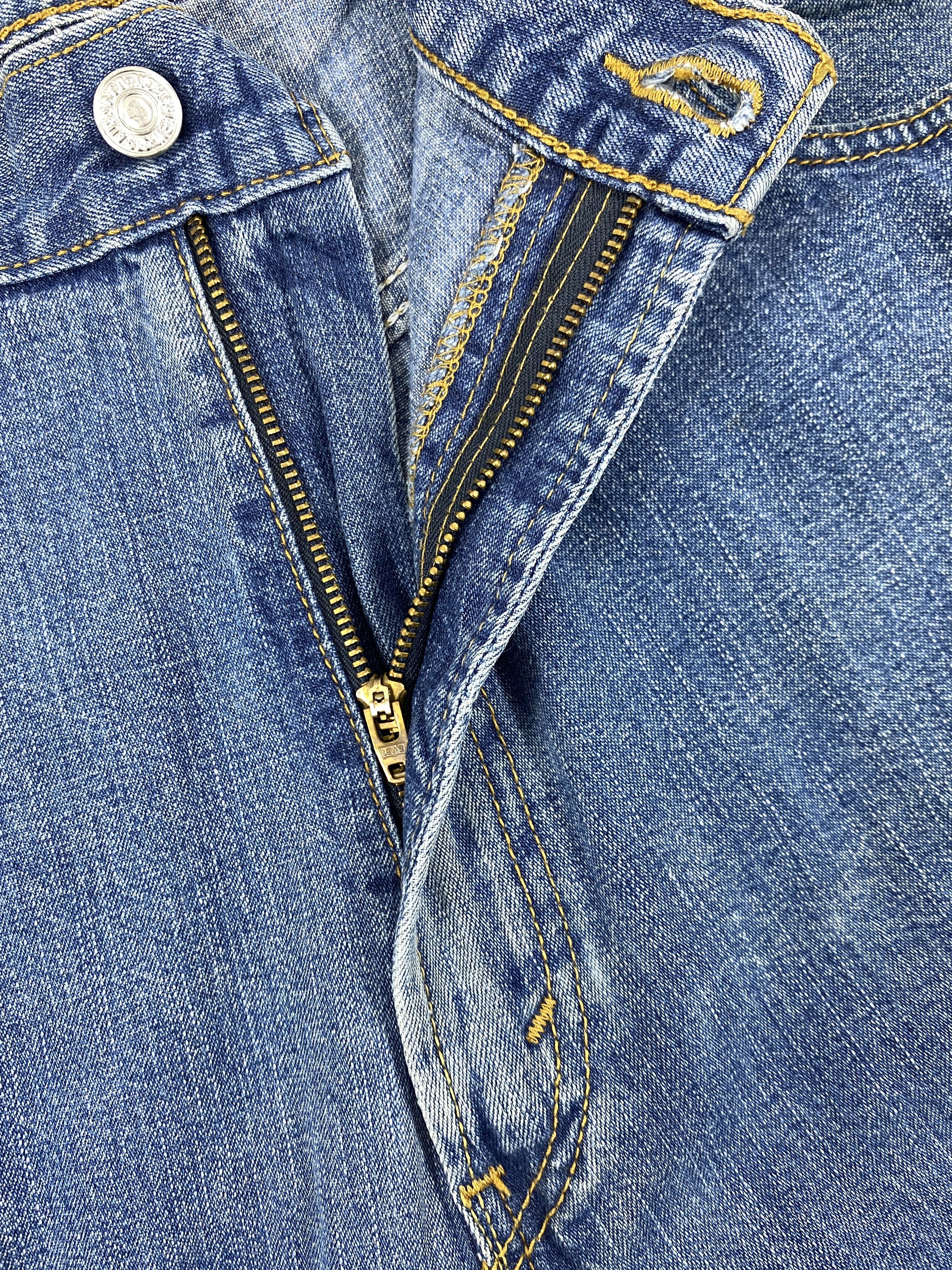 Levi's Blue Vintage Levi's 569 Jeans 38x32 Denim -JN1434 Size US 38 / EU 54 - 6 Thumbnail