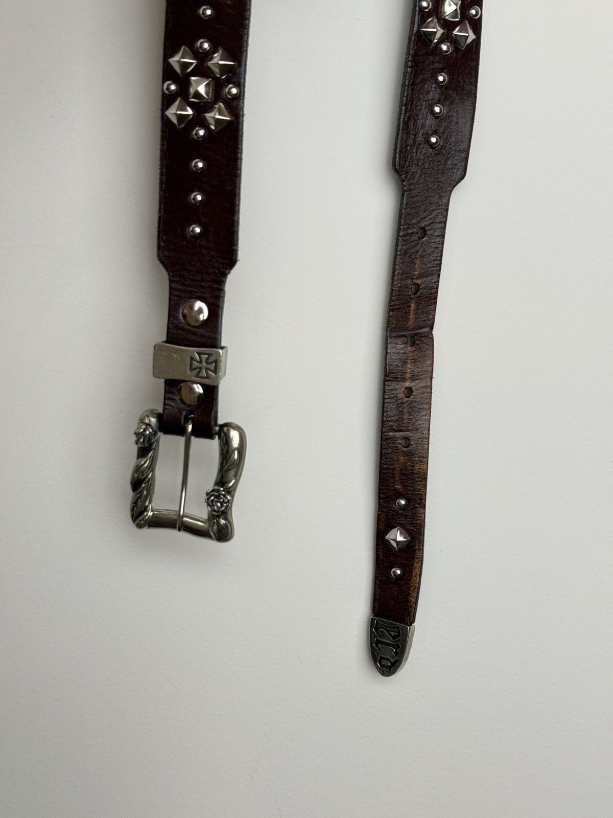 Enfants Riches Deprimes ERD Texas Serenade Studded Leather Belt Size 32 - 2 Thumbnail