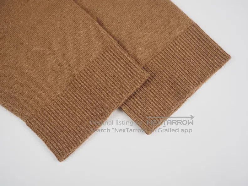 Loewe Loewe Grey and brown mixed color cashmere knit long sleeve Size US M / EU 48-50 / 2 - 7 Thumbnail