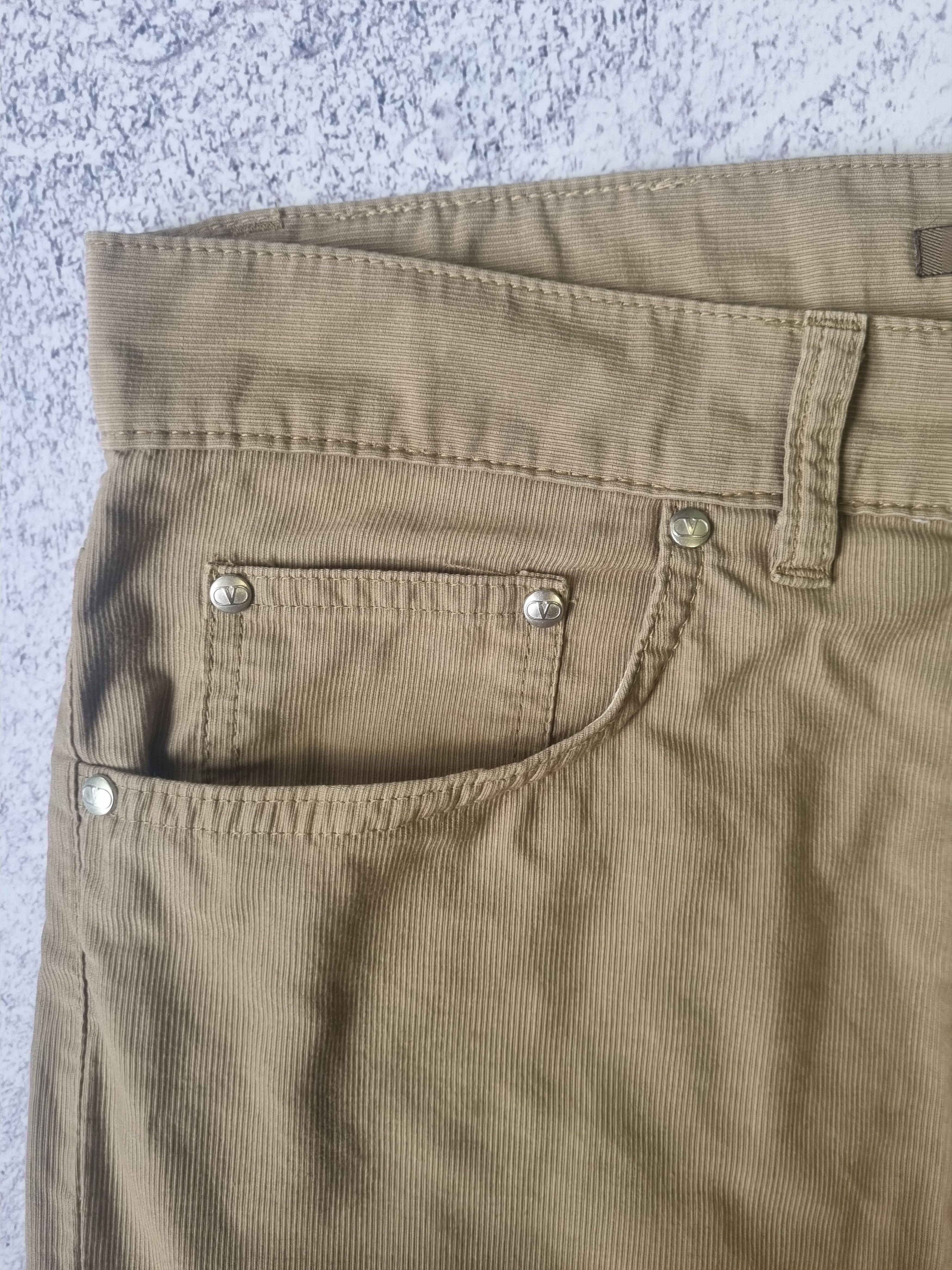 Valentino × Versace × Vintage Vintage Valentino Jeans Beige Pants Size US 32 / EU 48 - 5 Thumbnail