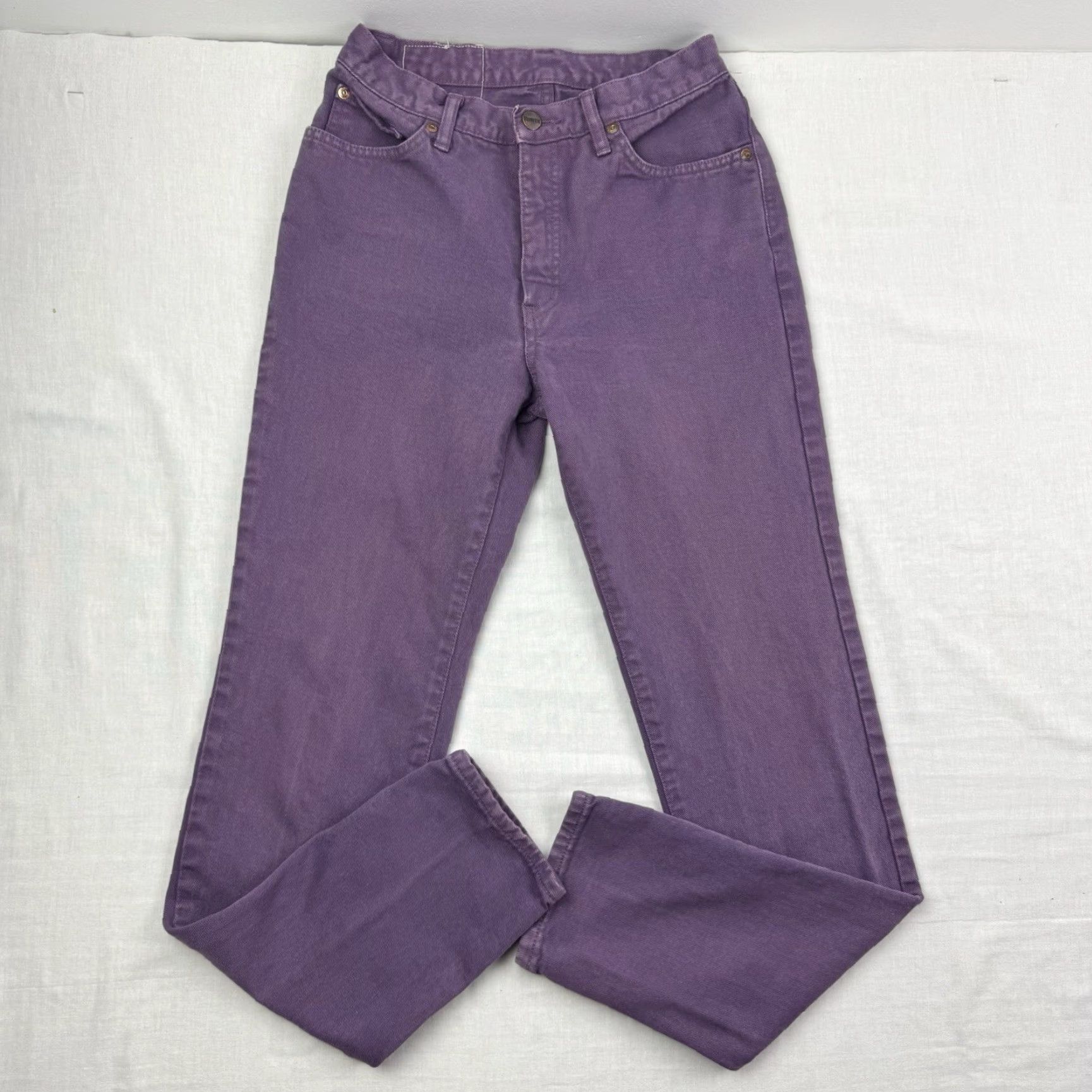 Edwin Edwin Jeans Adult 29x32 Skinny Denim Purple Japan Made In Vapor? Note: This seems off. Size US 29 - 2 Thumbnail