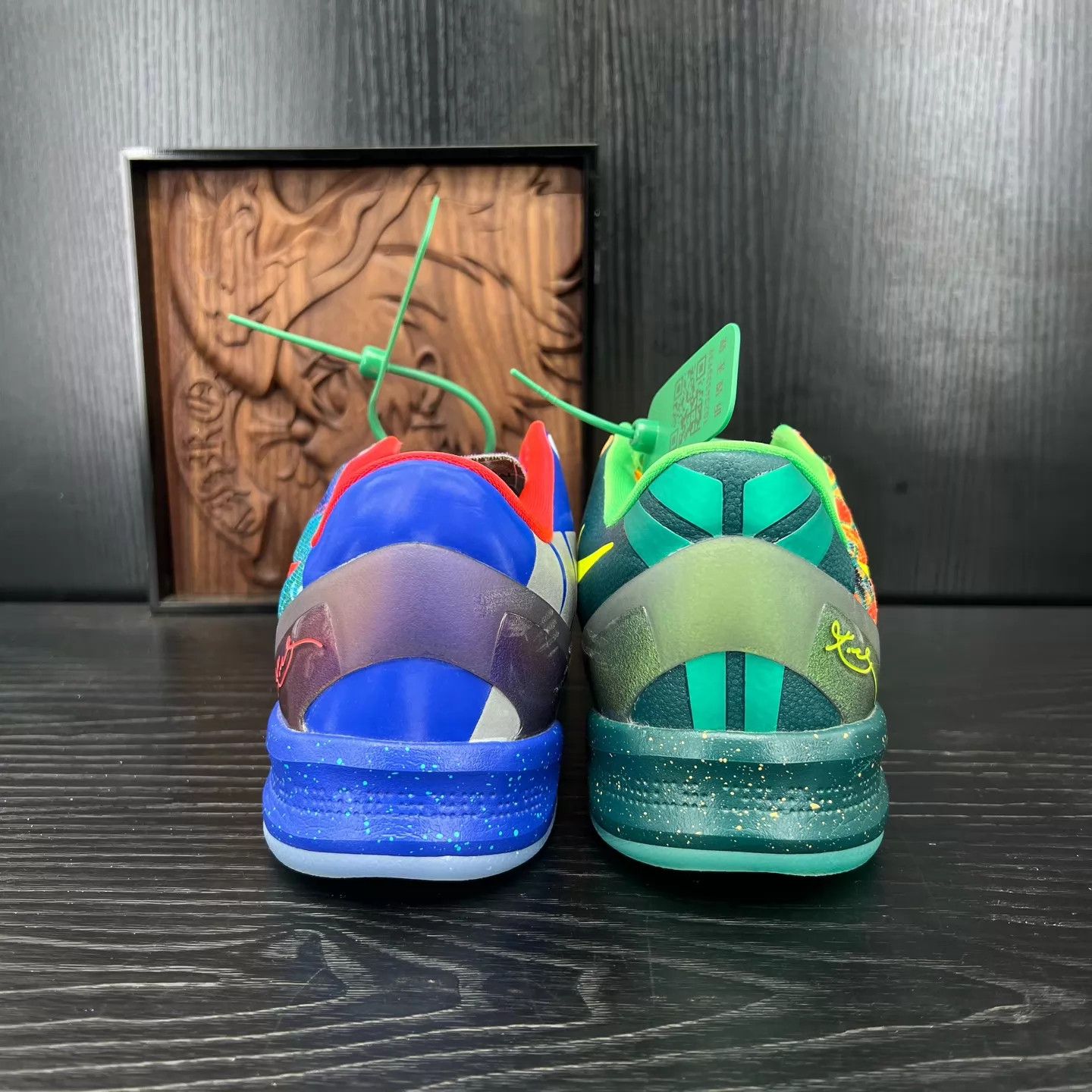 Nike ZK8 Orange & Blue Colorblocked 40.5 Size US 7.5 / EU 40-41 - 7 Thumbnail