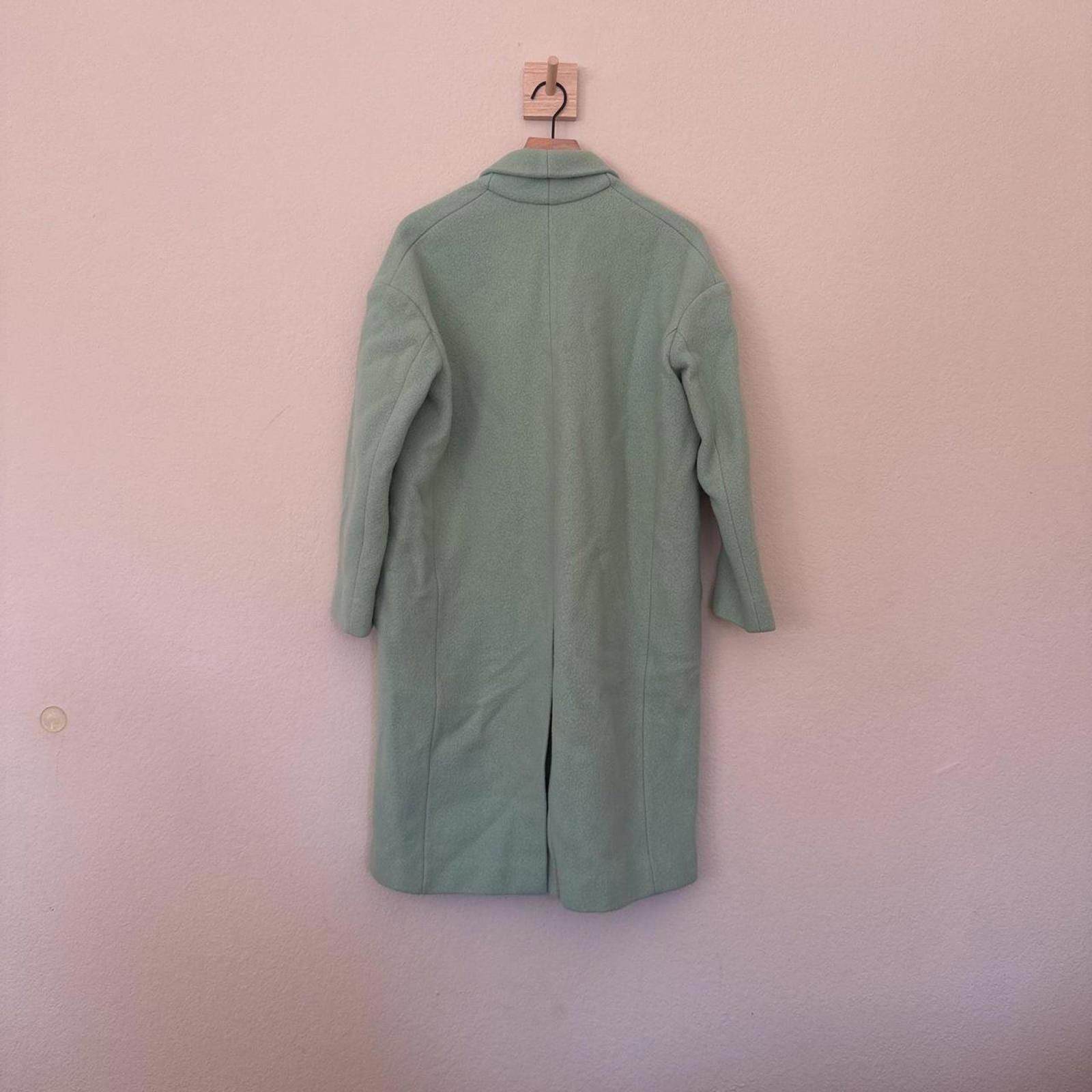 Vince Vince Single Button Coat Women's XS Teal Wool Size XS / US 0-2 / IT 36-38 - 3 Thumbnail