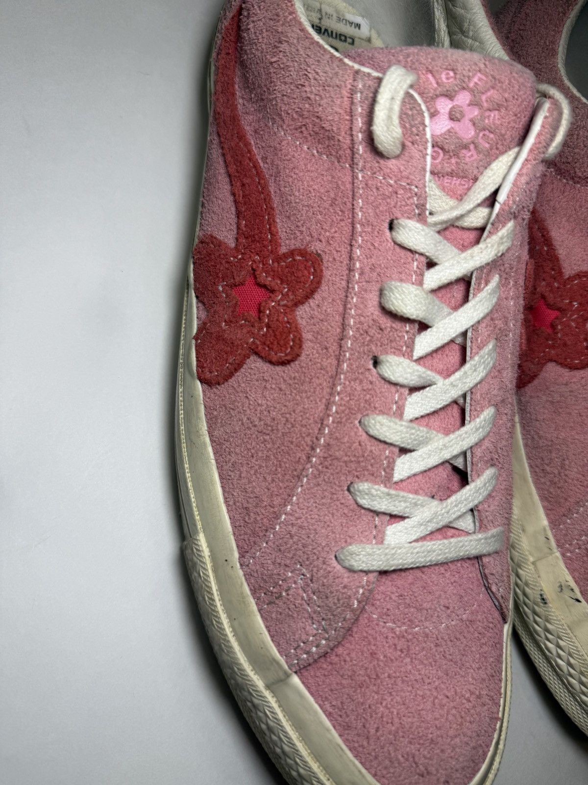 Converse Tyler The Creator Golf Le Fleur Converse One Star Ox Pink Size US 11 / EU 44 - 10 Thumbnail
