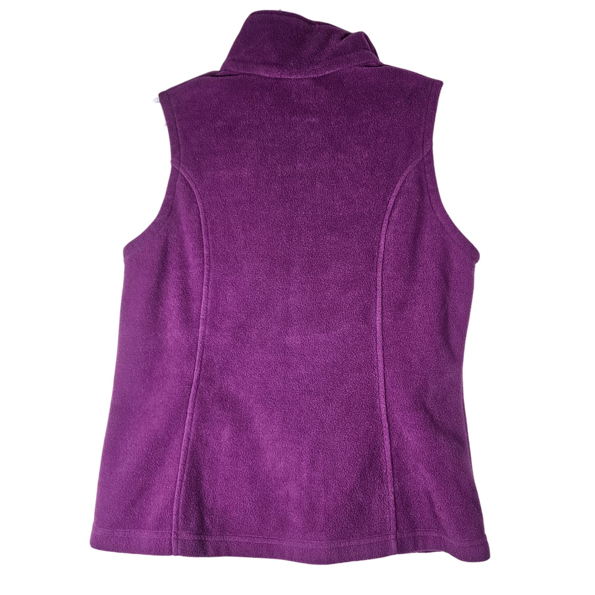 Columbia Columbia Women Fleece Vest Purple M Outdoor Hiking Clean Gir Size M / US 6-8 / IT 42-44 - 3 Thumbnail