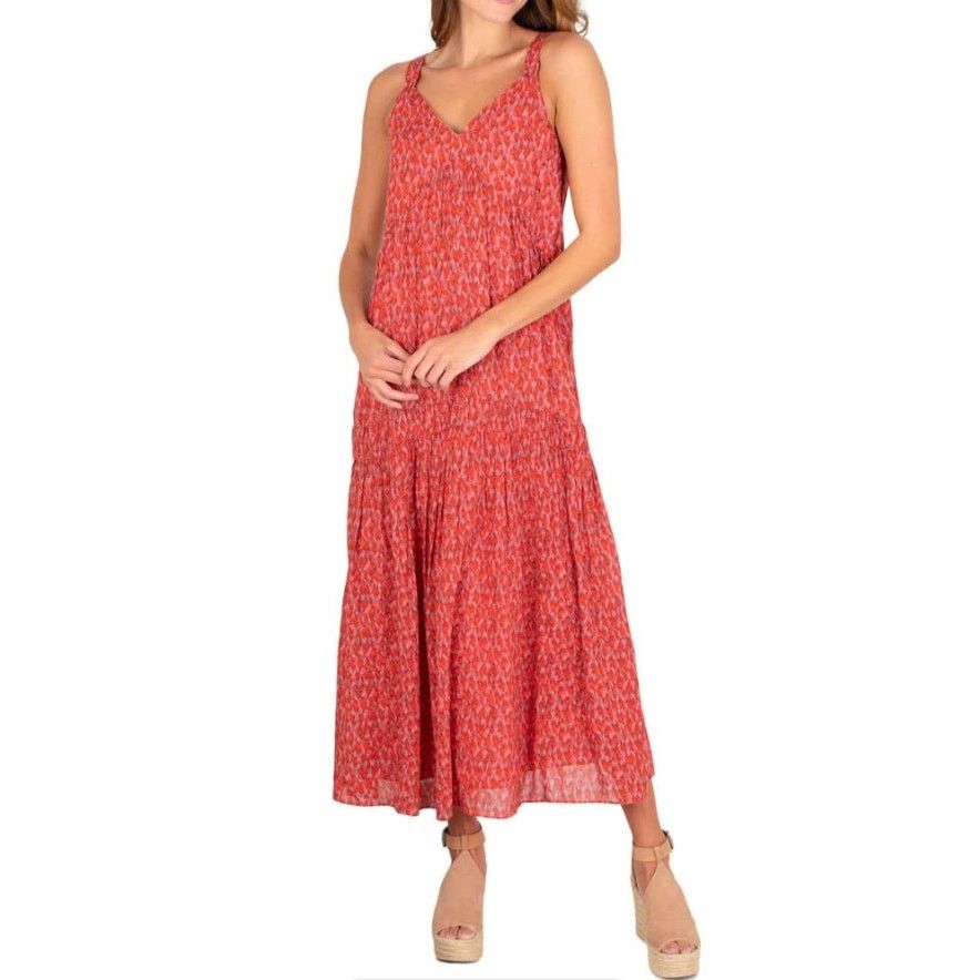 Joie JOIE Tea Rose Tiered Mermaid Maxi Dress Small Size S / US 4 / IT 40 - 1 Thumbnail