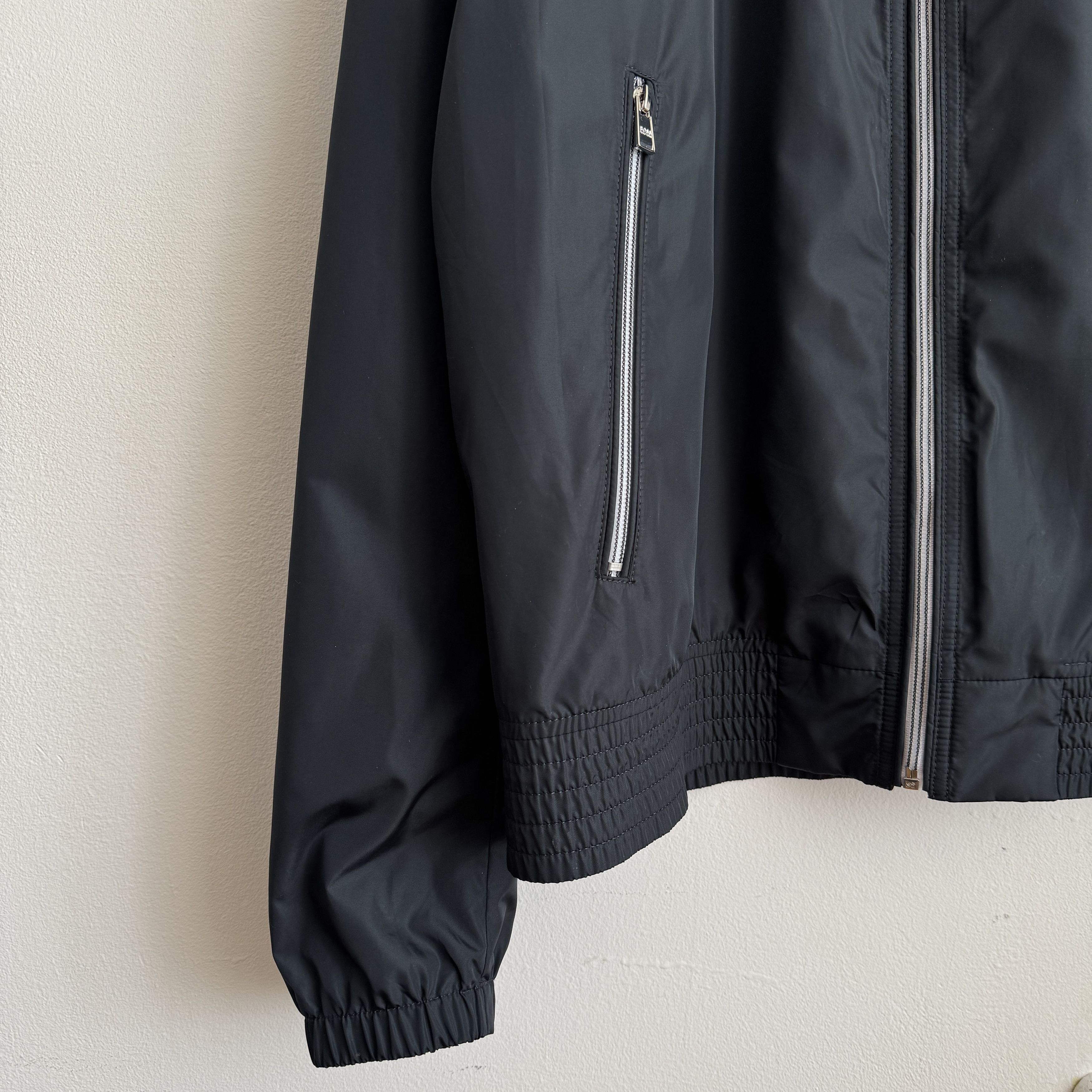Hugo Boss BOSS Costa3 Zip-Through Blouson Mens Jacket in Navy 52/XL Size US XL / EU 56 / 4 - 13 Thumbnail