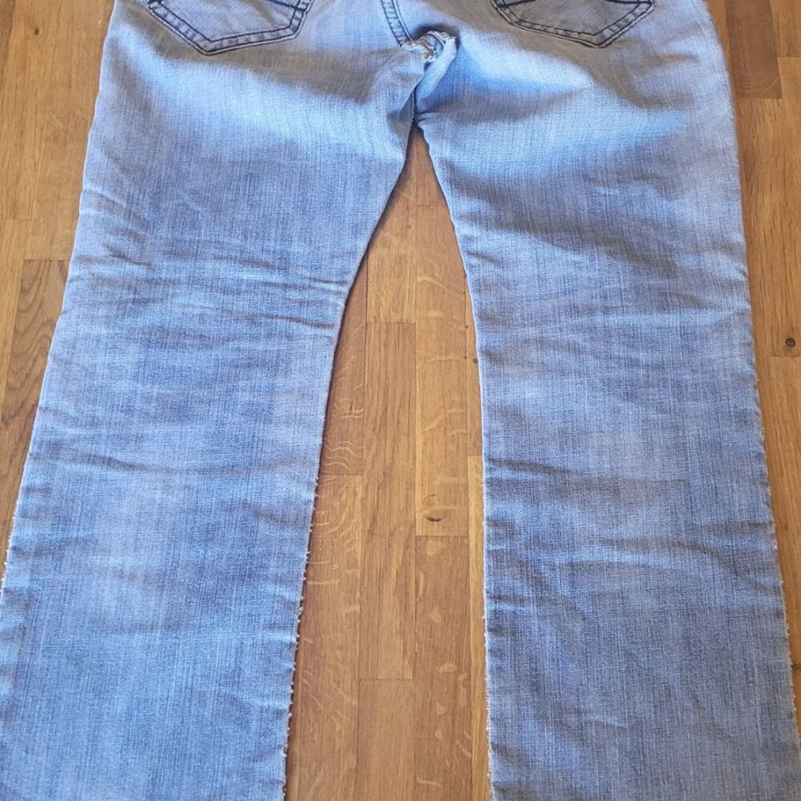 Express Express Kingston Classic Fit Straight Leg Jeans 32x30 Size US 32 / EU 48 - 5 Thumbnail