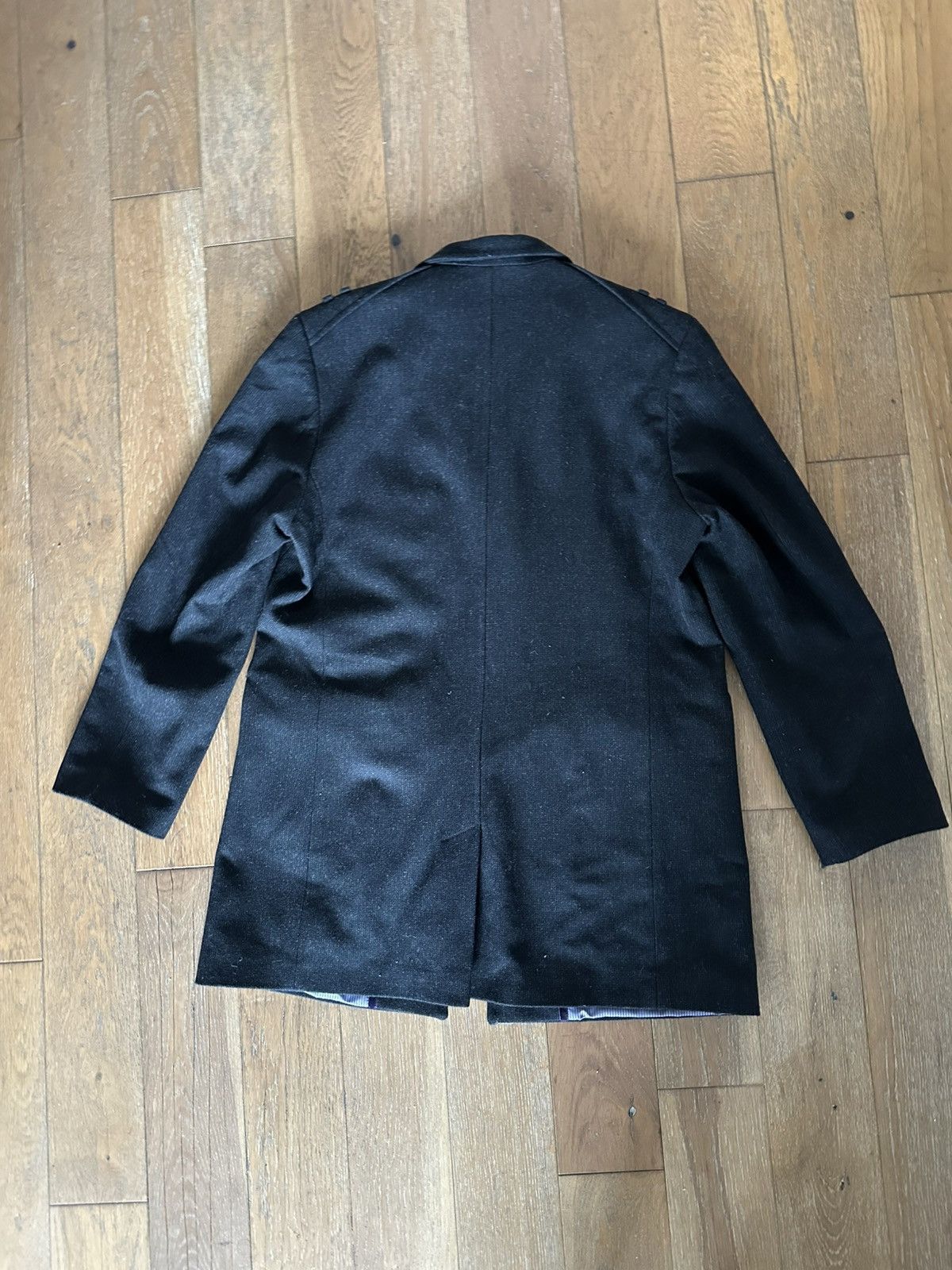 Ted Baker Ted Baker London Wool Field Jacket Size 6 Black Utility Coat Size US XXL / EU 58 / 5 - 7 Thumbnail