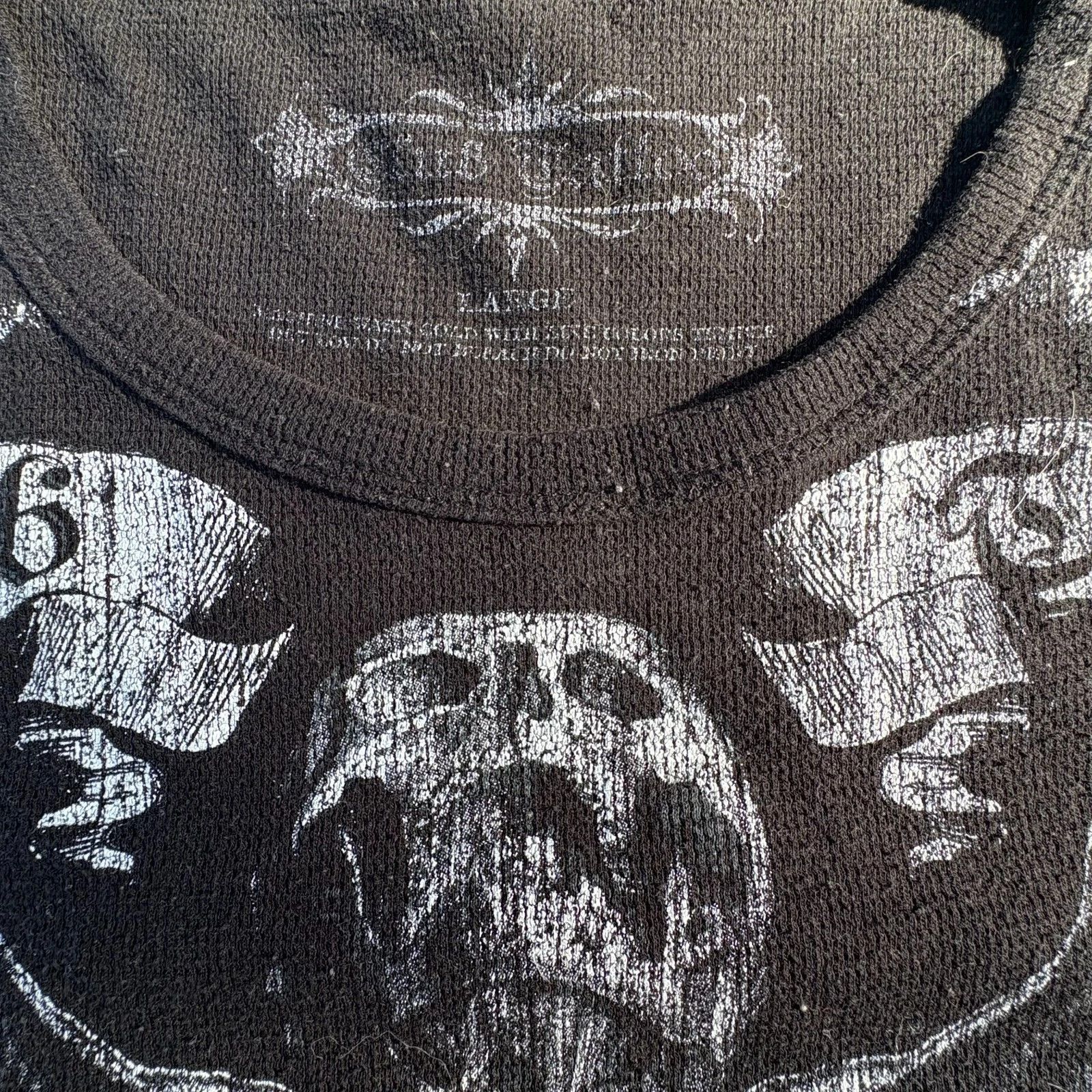 Other Club Tattoo Grunge Y2K Light Cotton Long Sleeve Tee Men's Size US L / EU 52-54 / 3 - 2 Thumbnail