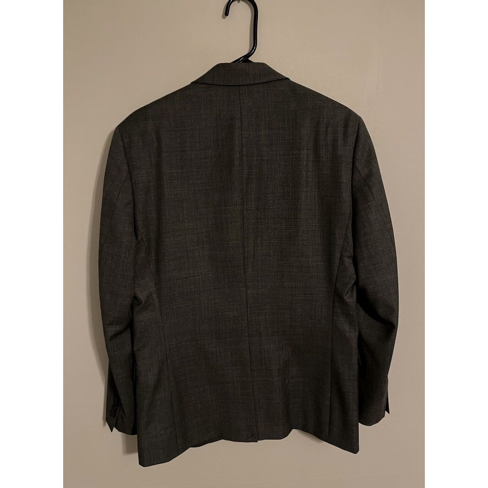 Ralph Lauren Lauren Ralph Lauren LRL Gray Sharkskin Wool Blazer Suit Jacket Coat Men's 38R Size 38R - 3 Thumbnail