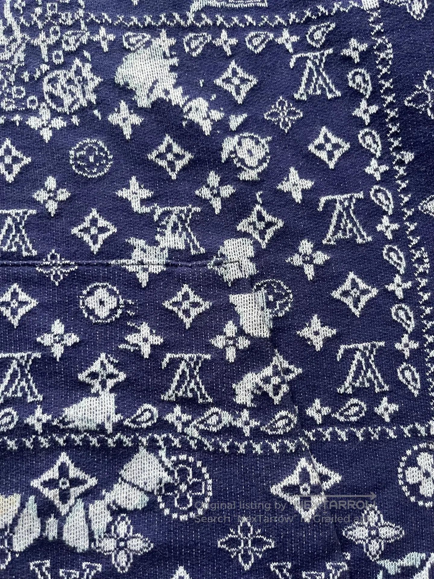 Louis Vuitton Louis Vuitton Printed Hooded Short-Sleeve T-Shirt. Size US XS / EU 42 / 0 - 3 Thumbnail