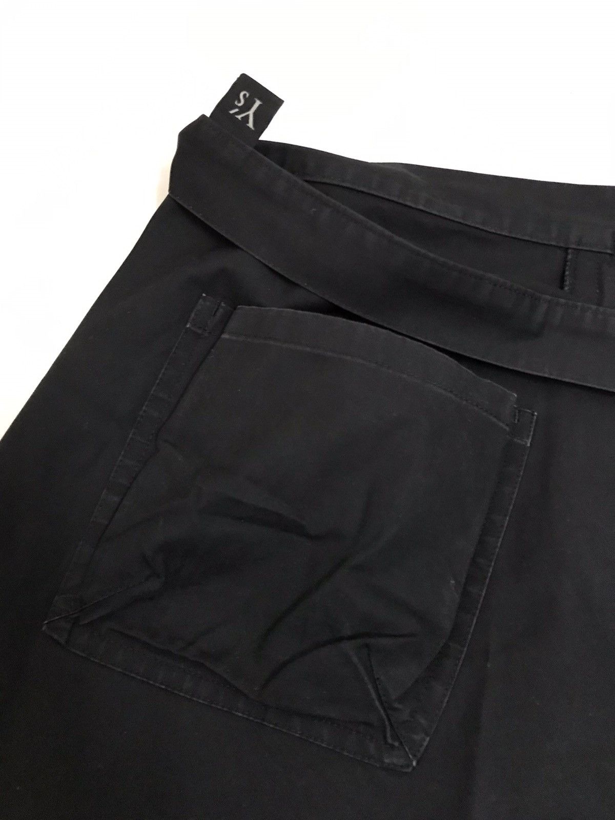 Yohji Yamamoto Y’s Yohji Yamamoto Skirt Black 3 Size 30" / US 8 / IT 44 - 7 Thumbnail