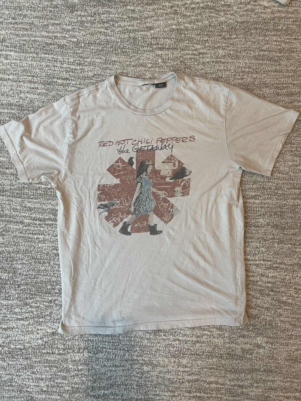 Red Hot Chili Peppers The Getaway 2016 T-Shirt Beige