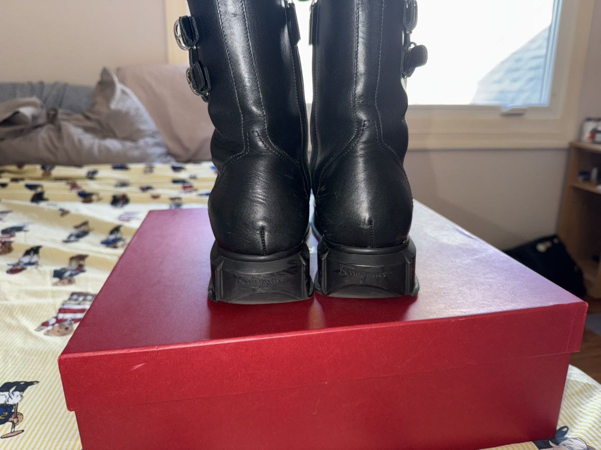 Salvatore Ferragamo Salvatore Ferragamo Karin Nero Calf leather boot Size US 9.5 / IT 39.5 - 6 Thumbnail