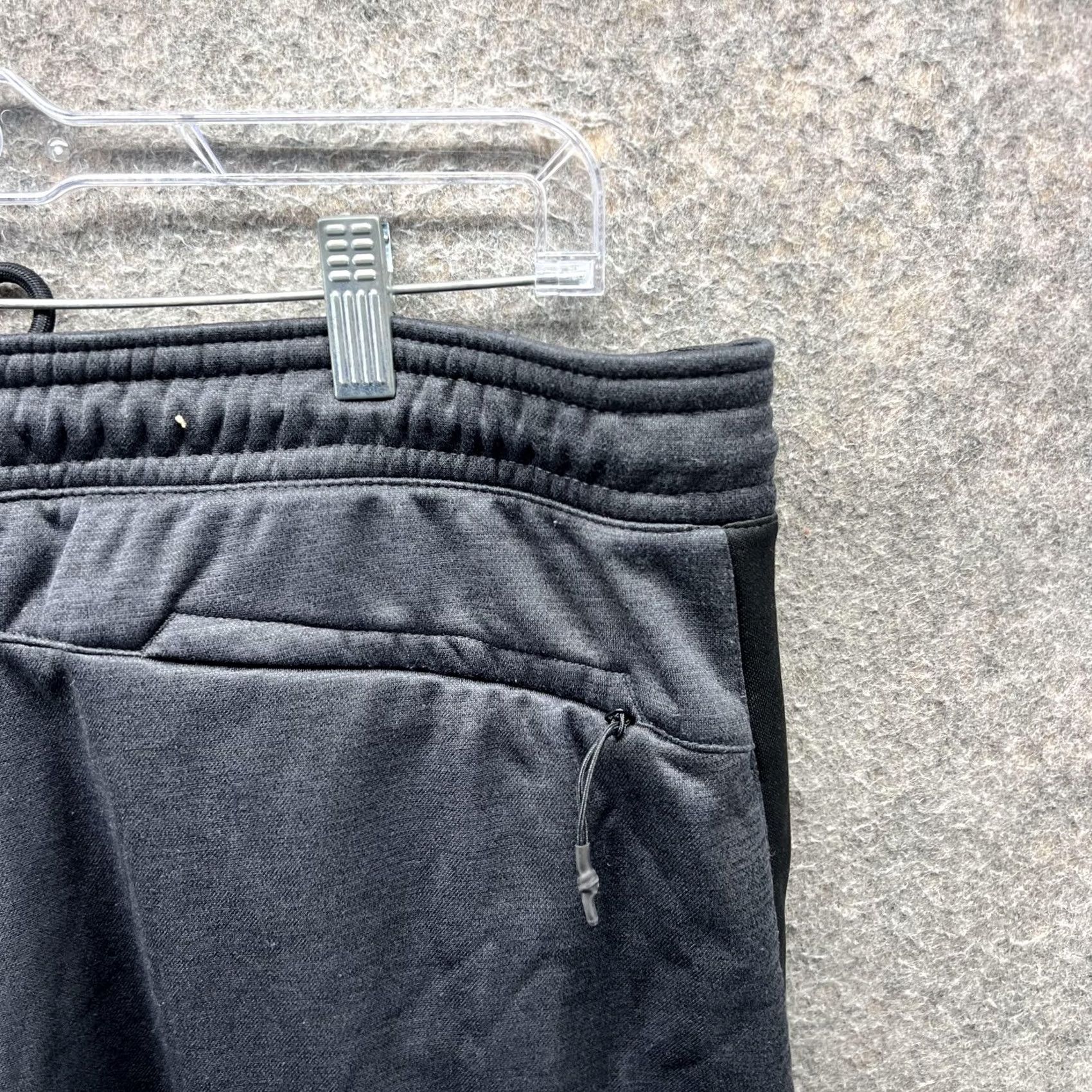 Reebok Reebok Pants Mens XL Black Joggers Fleece Lined Athletic Sweatpants Size US 36 / EU 52 - 6 Thumbnail