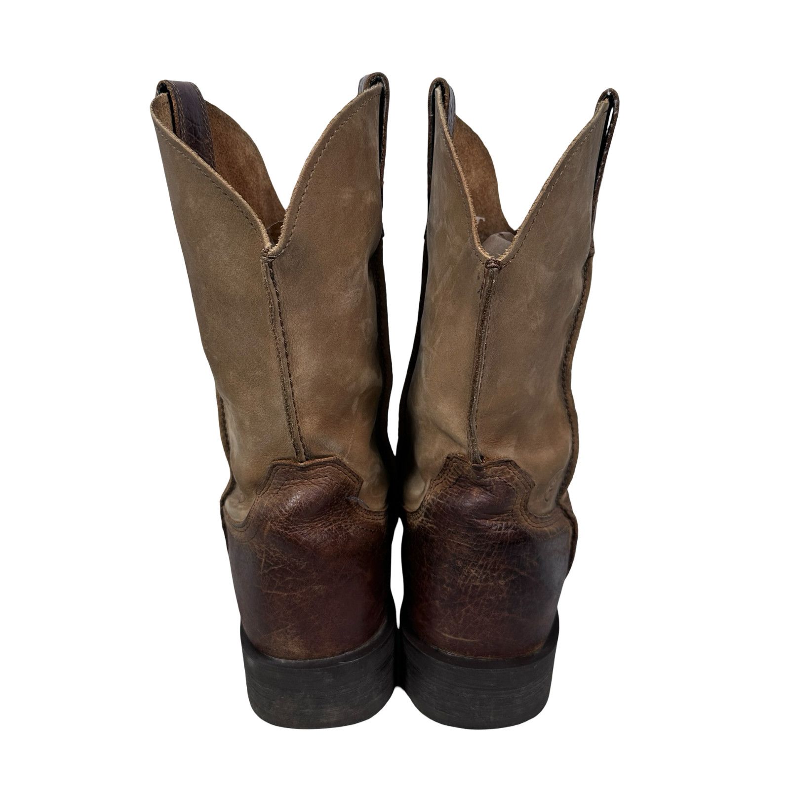 Ariat Ariat Rambler Western Cowboy Boots Mens 10.5 D Brown Leather Size US 10.5 / EU 43-44 - 4 Thumbnail
