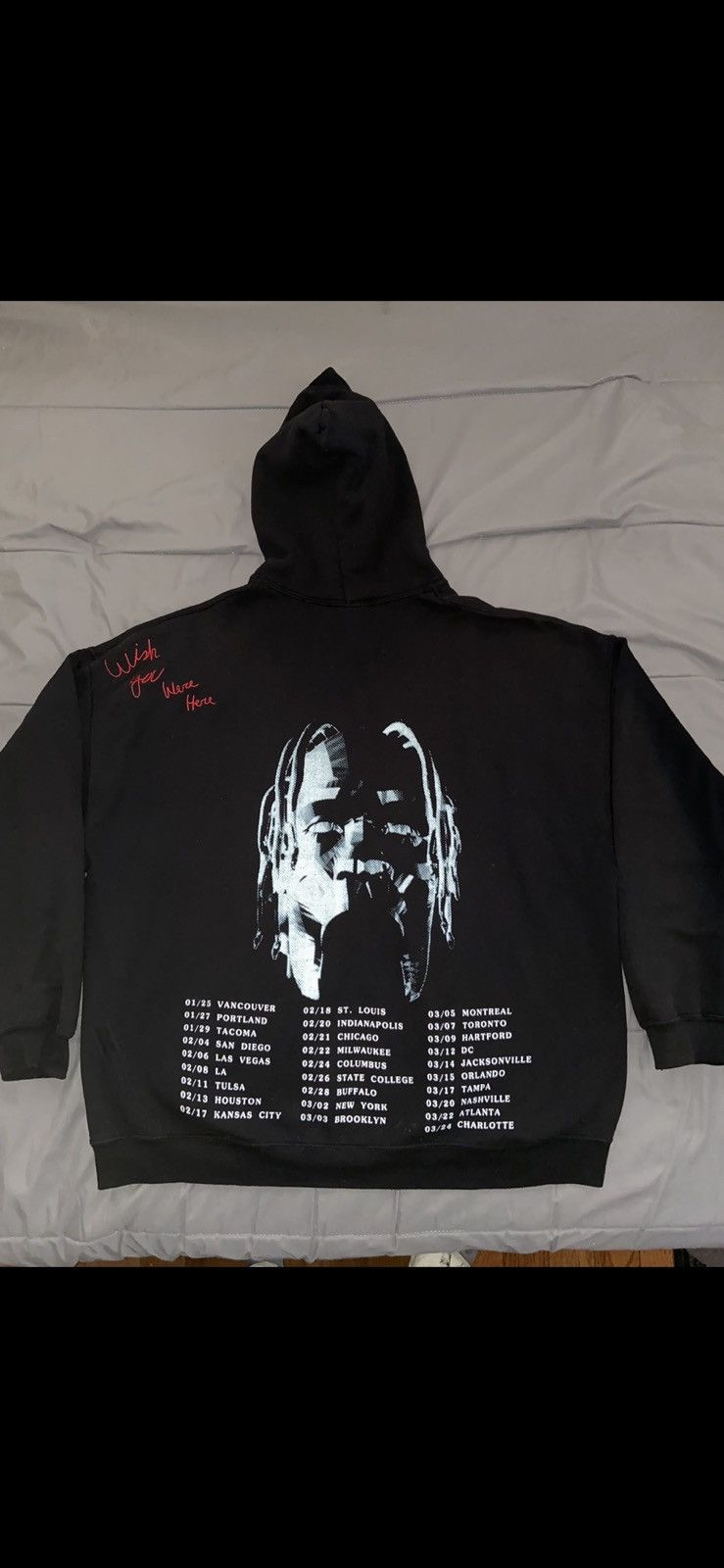 Travis Scott Astroworld hoodie Grailed