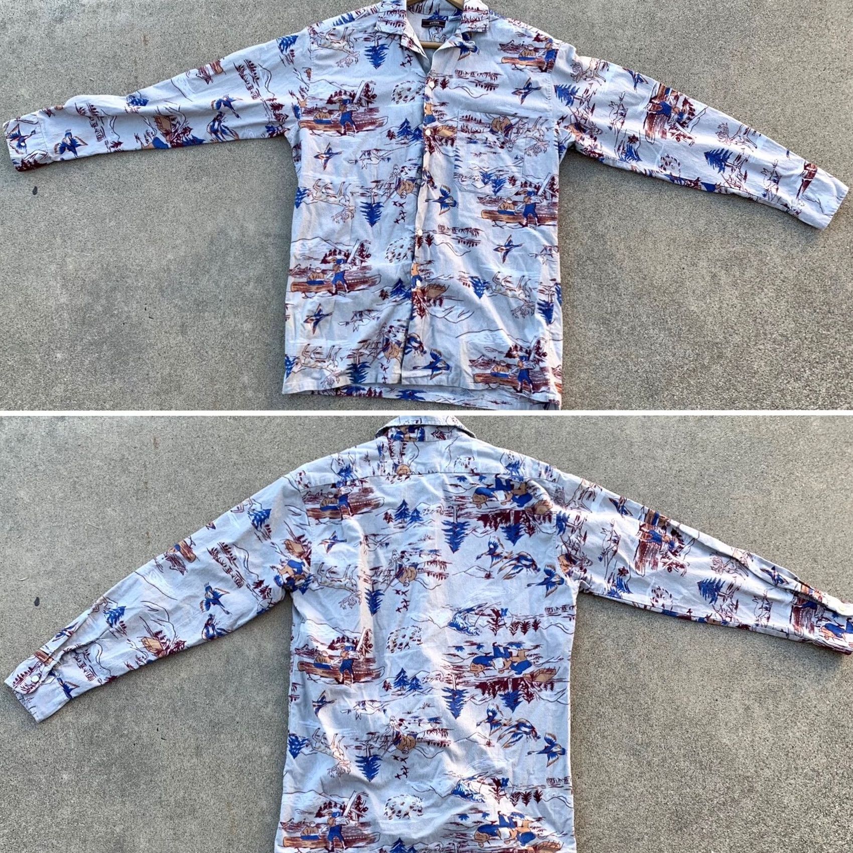 Vintage VINTAGE Axiom Flannel Shirt Camping Canoe Hunting Outdoors Made in USA size S Size US S / EU 44-46 / 1 - 6 Thumbnail