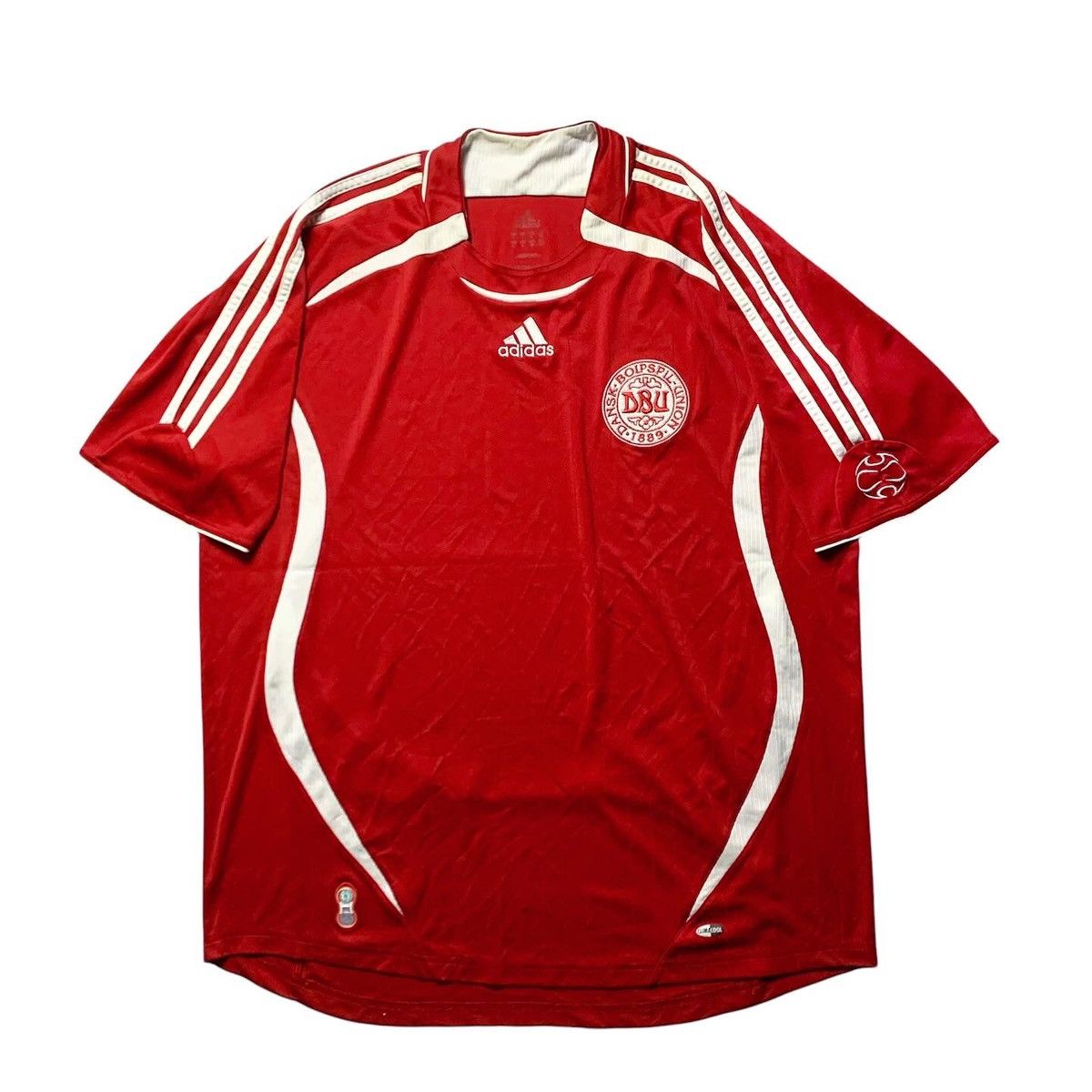 Vintage Vintage Jersey Denmark Euro 2008 Size US L / EU 52-54 / 3 - 1 Thumbnail