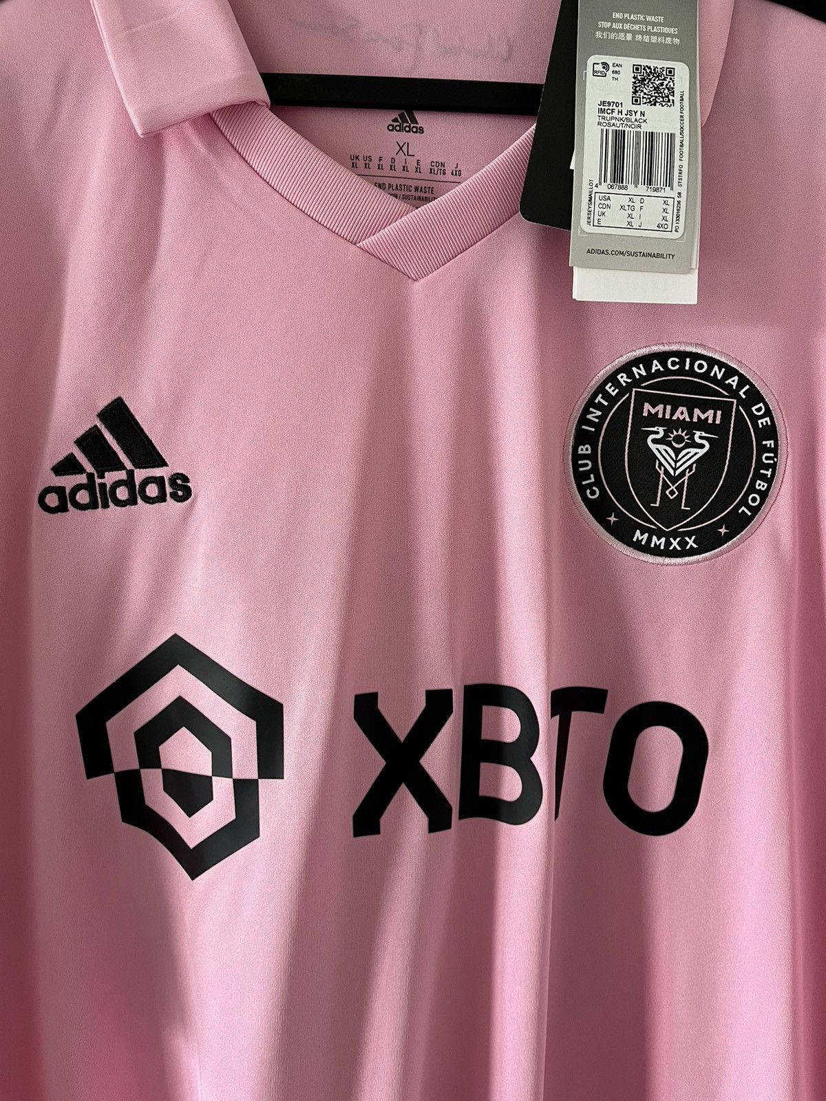 Inter Miami adidas 2022/2023 domowa Messi — zdjęcie 4