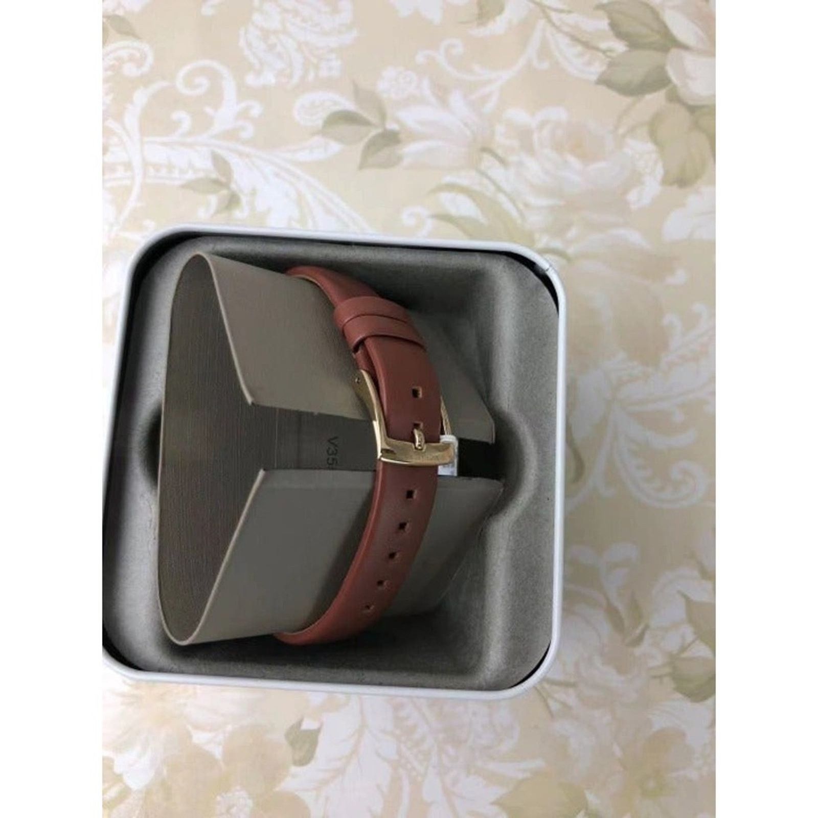 Michael Kors MICHAEL KORS MK7099 JAYNE BROWN GOLD LEATHER WOMEN'S WATCH Size ONE SIZE - 4 Thumbnail