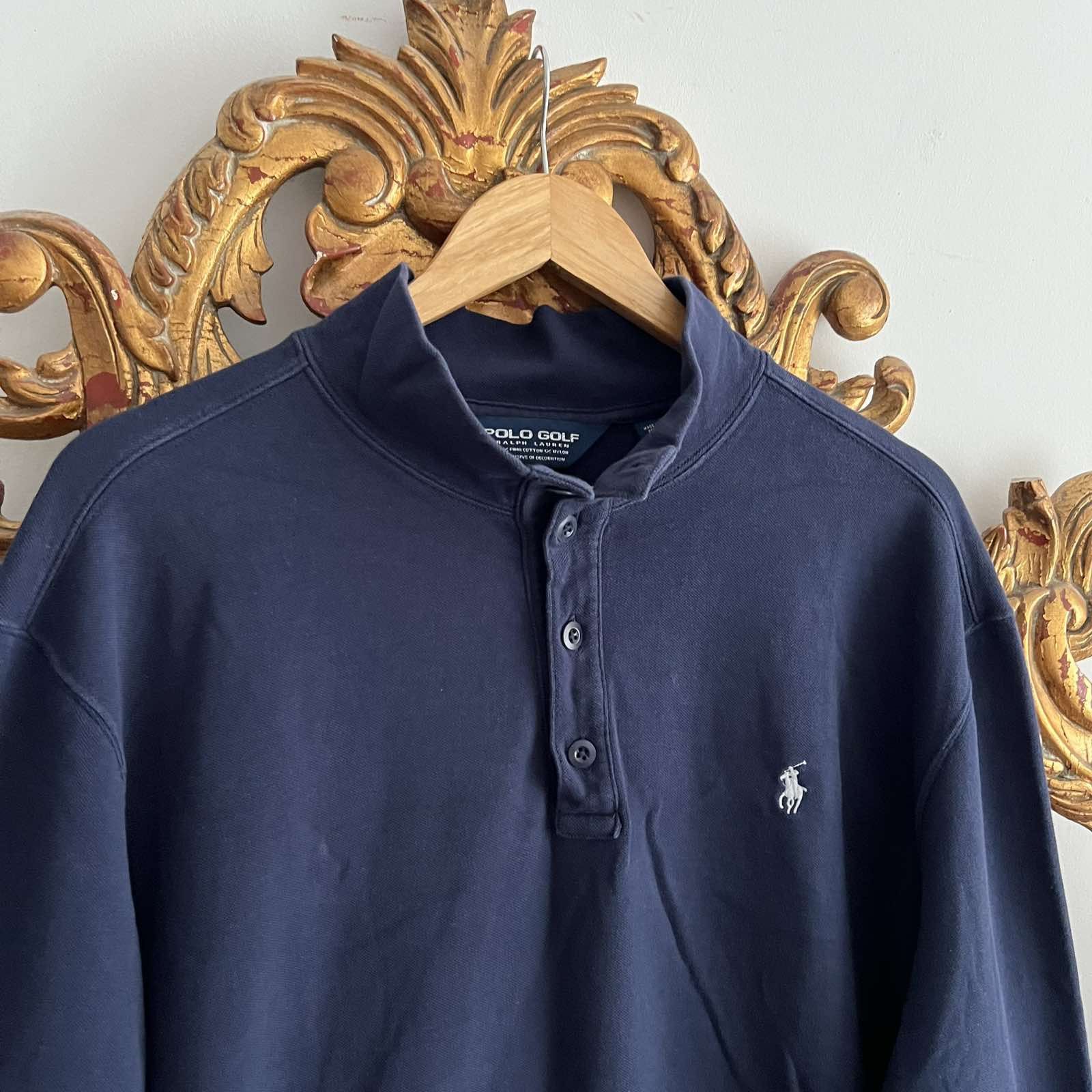 Polo Ralph Lauren × Vintage Polo Golf sweatshirt polo ralph lauren half zipper 90s Sz XL Size US XL / EU 56 / 4 - 2 Thumbnail