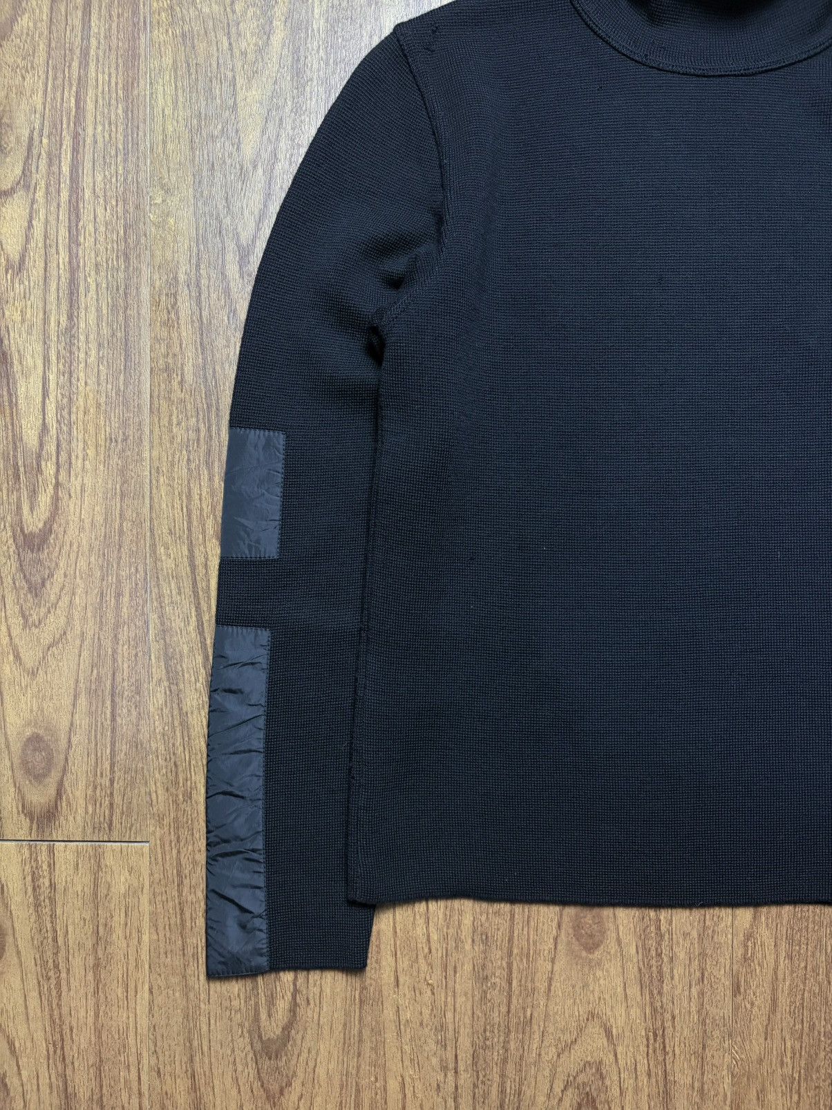 Prada FREE TAX! Prada Sport Nylon Patched Knit Military Turtleneck Size US S / EU 44-46 / 1 - 4 Thumbnail