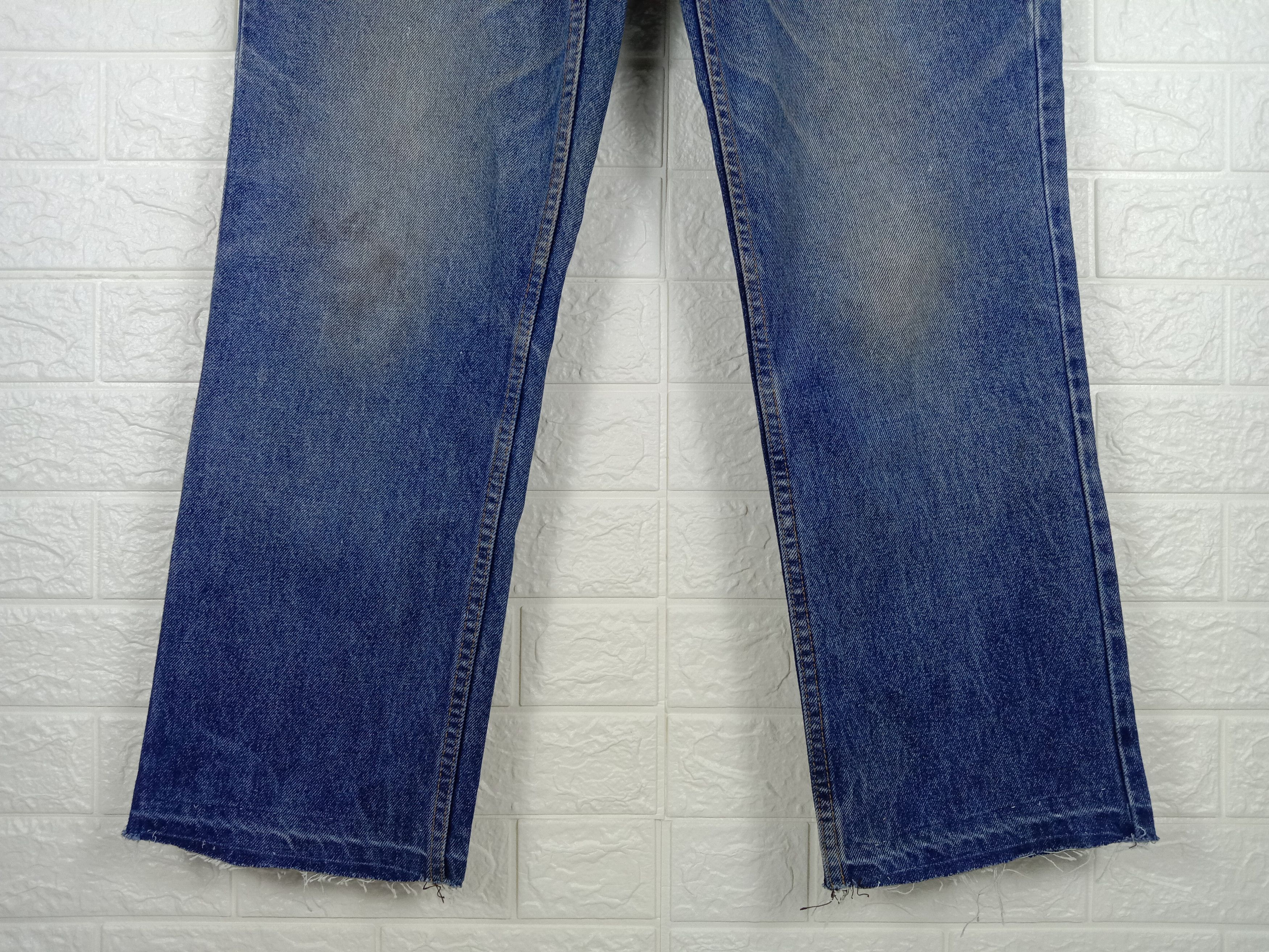 Levi's Vintage Levi's 506 Orange Tab Jeans Faded Blue Denim Size US 34 / EU 50 - 4 Thumbnail