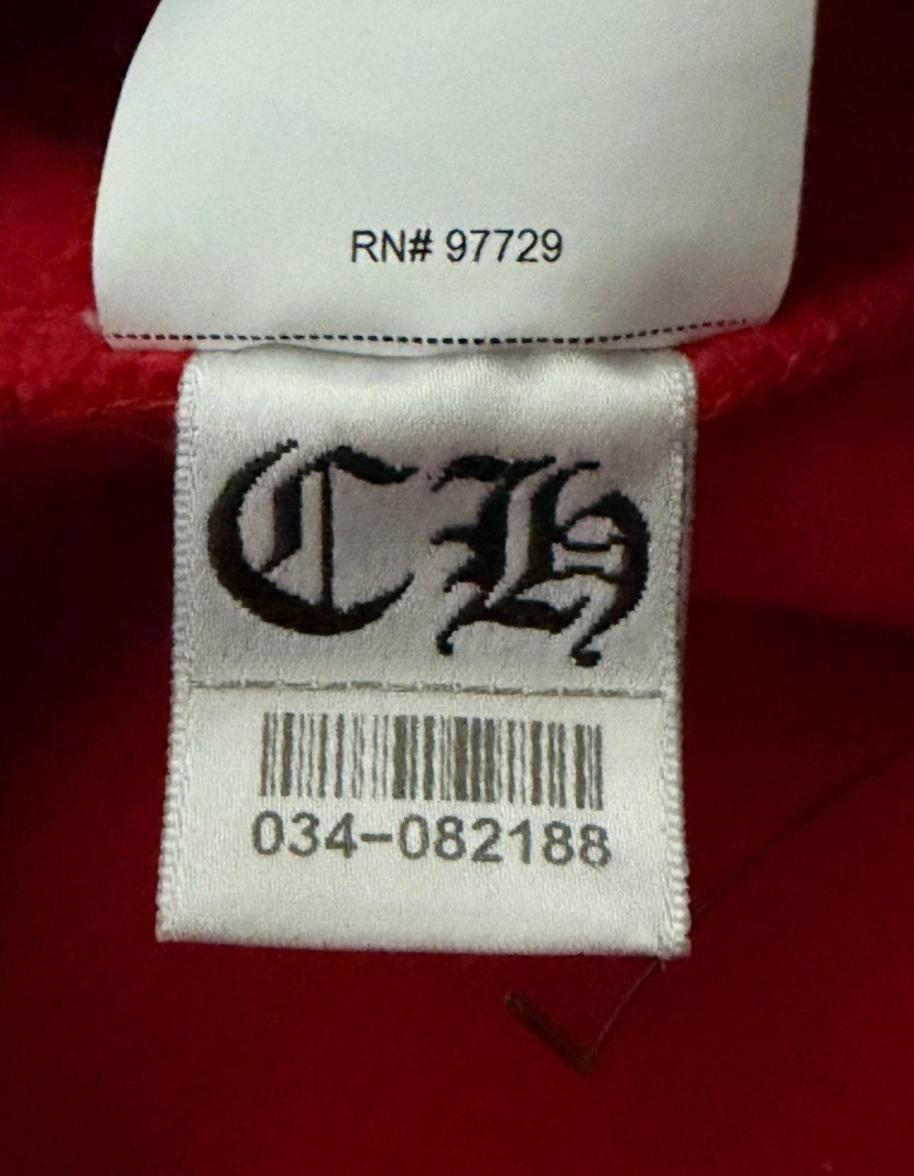 Chrome Hearts Red Triple Cross Embroidered Sweatpants Size US 38 / EU 54 - 8 Thumbnail