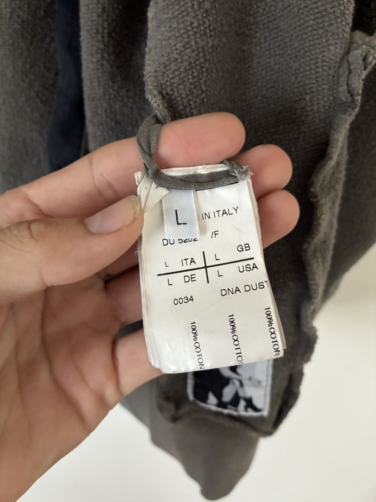 Rick Owens Drkshdw Rick Owens DRKSHDW 2011 Zip Up Track Jacket Size US L / EU 52-54 / 3 - 10 Thumbnail
