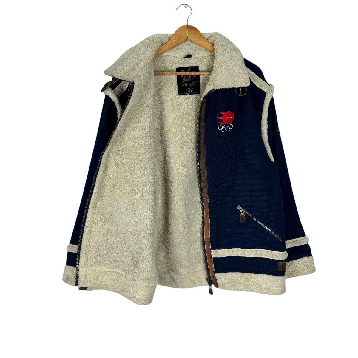 Mizuno ☀️90s MIZUNO NAGANO OLYMPIC SHERPA 1998 JACKET Size US M / EU 48-50 / 2 - 7 Thumbnail