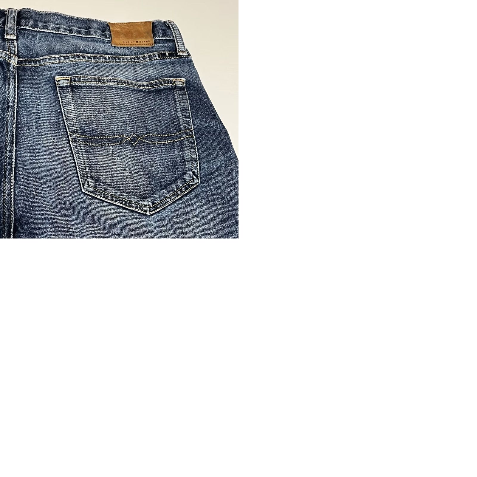 Lucky Brand Lucky Brand Jeans Mens 36x34 Blue 121 Heritage Slim Denim Shirt? No, Jeans. Size US 36 / EU 52 - 9 Thumbnail