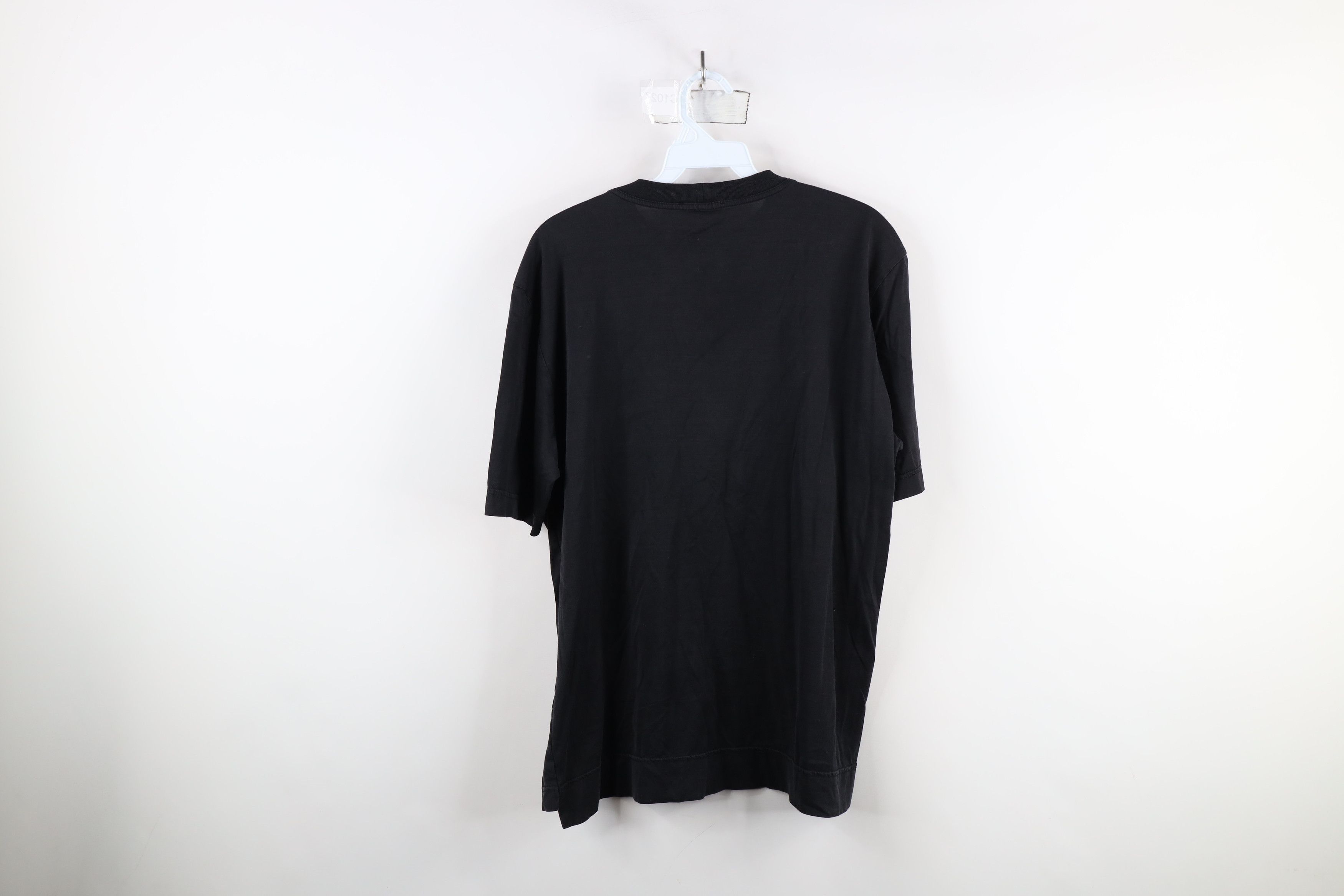 Vintage Vintage 90s Streetwear Cotton Short Sleeve T-Shirt Black Size US M / EU 48-50 / 2 - 9 Thumbnail