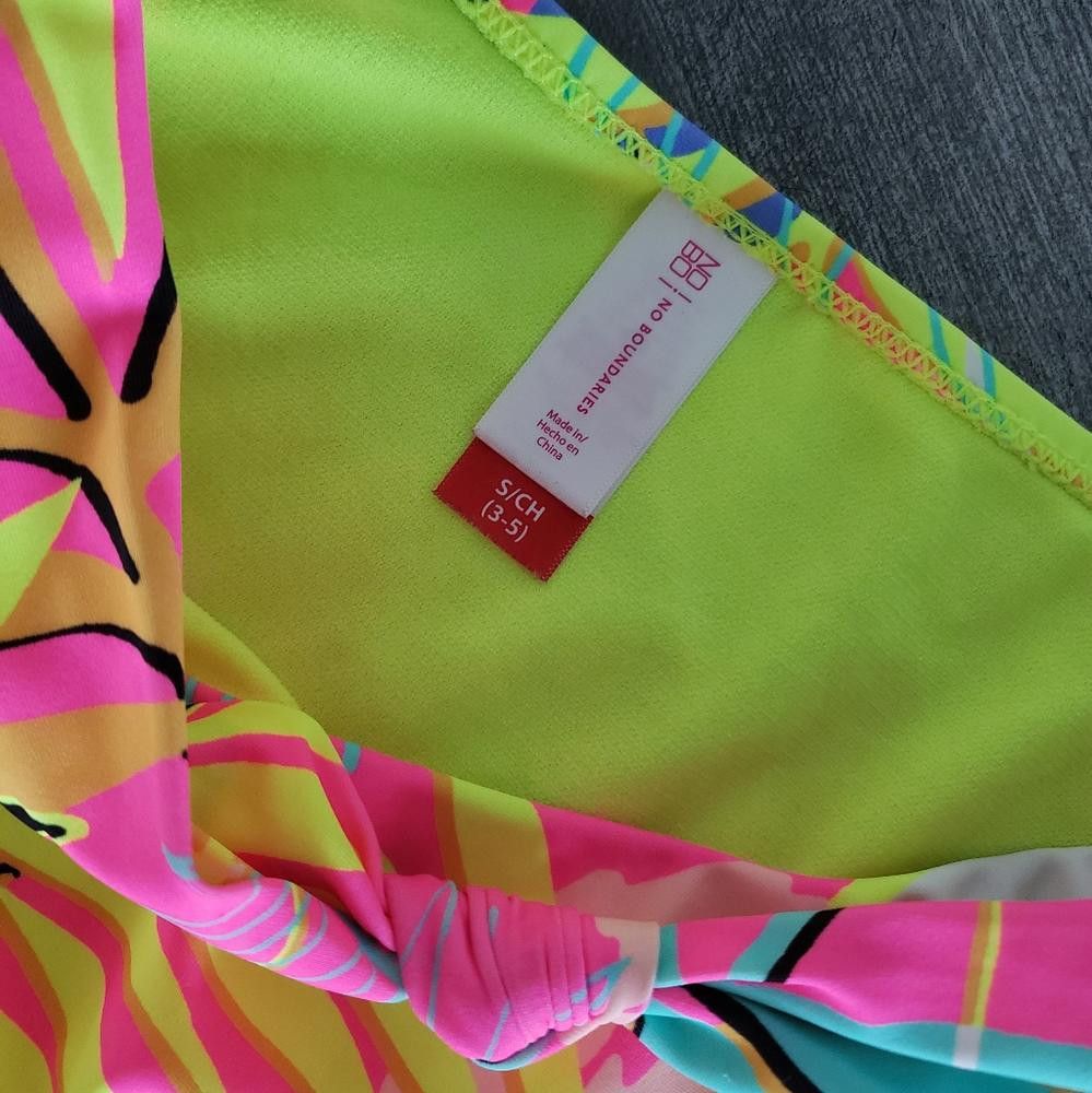 Rap Tees Multicolored Neon NOBO Tropical Bikini Bottoms Size ONE SIZE - 3 Thumbnail
