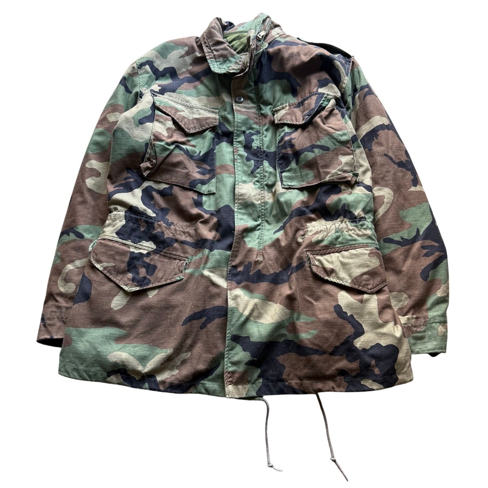 Vintage Vintage U.S. Army Cold Weather Camouflage Field Jacket Size US M / EU 48-50 / 2 - 1 Thumbnail